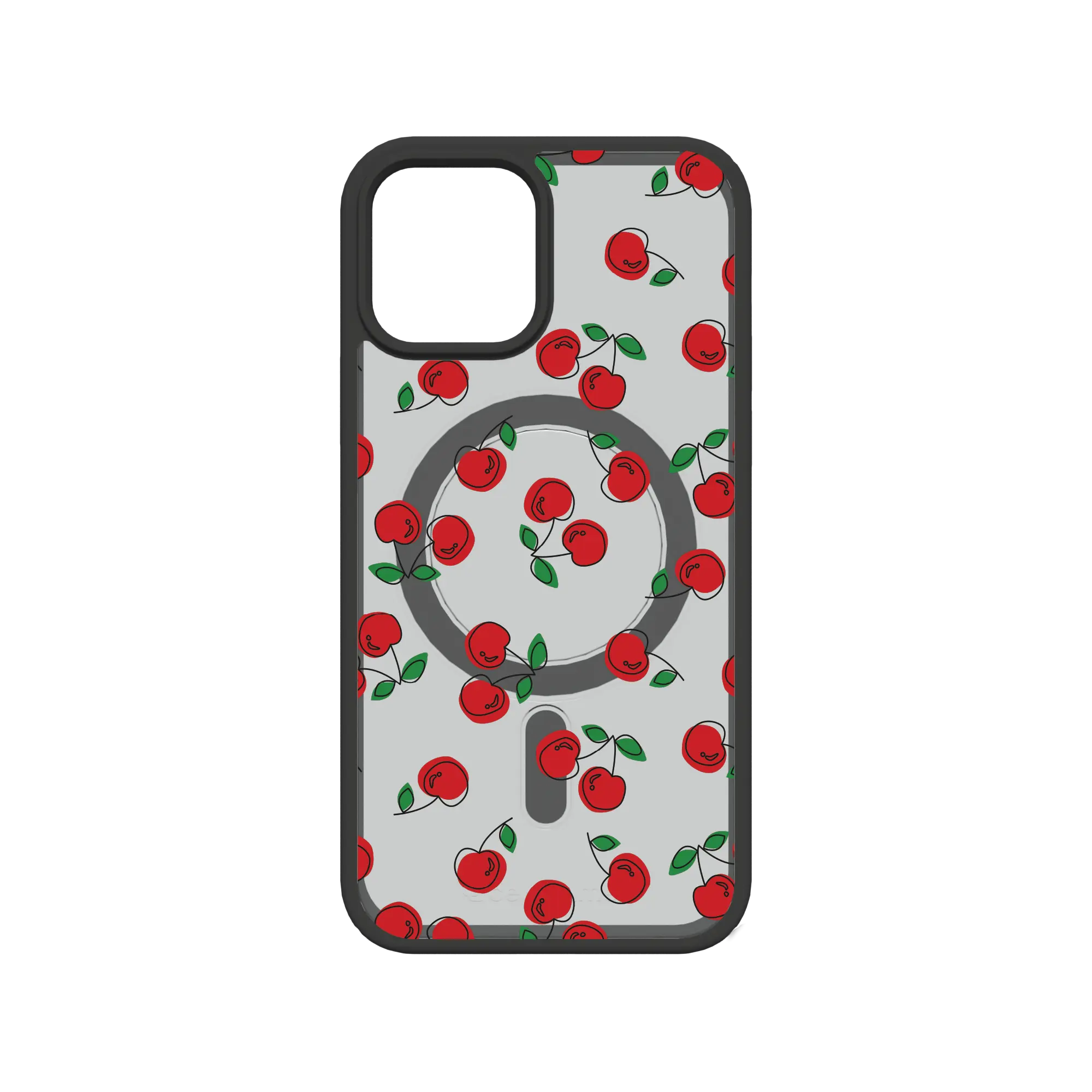 Bowl O Cherries Custom MagSafe Red Cherry Case for Apple iPhone 12 Series