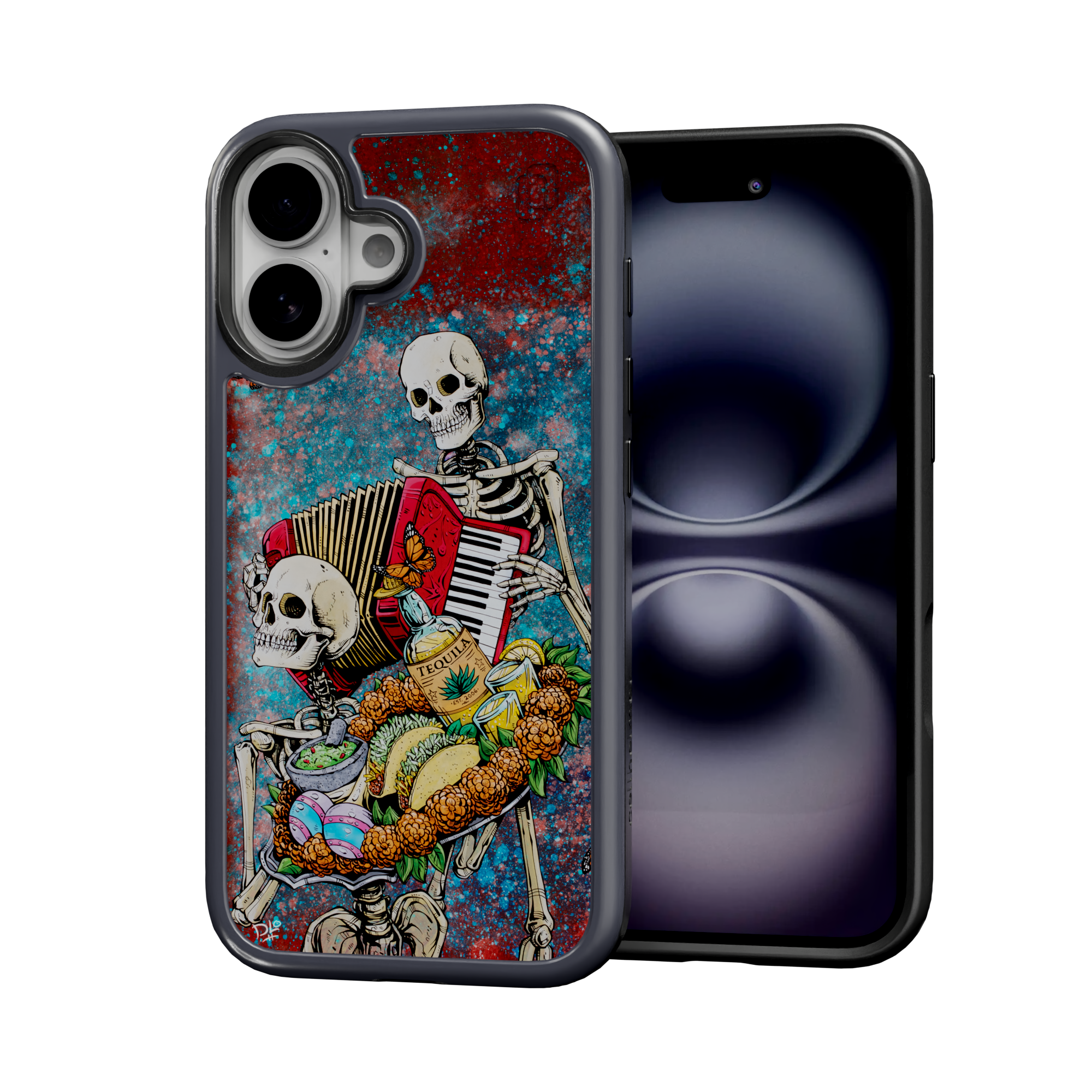 Bounty of Life by David Lozeau | iPhone 16 Series | Shock-Absorbent MagSafe® Case iPhone 16 / Future Dusk