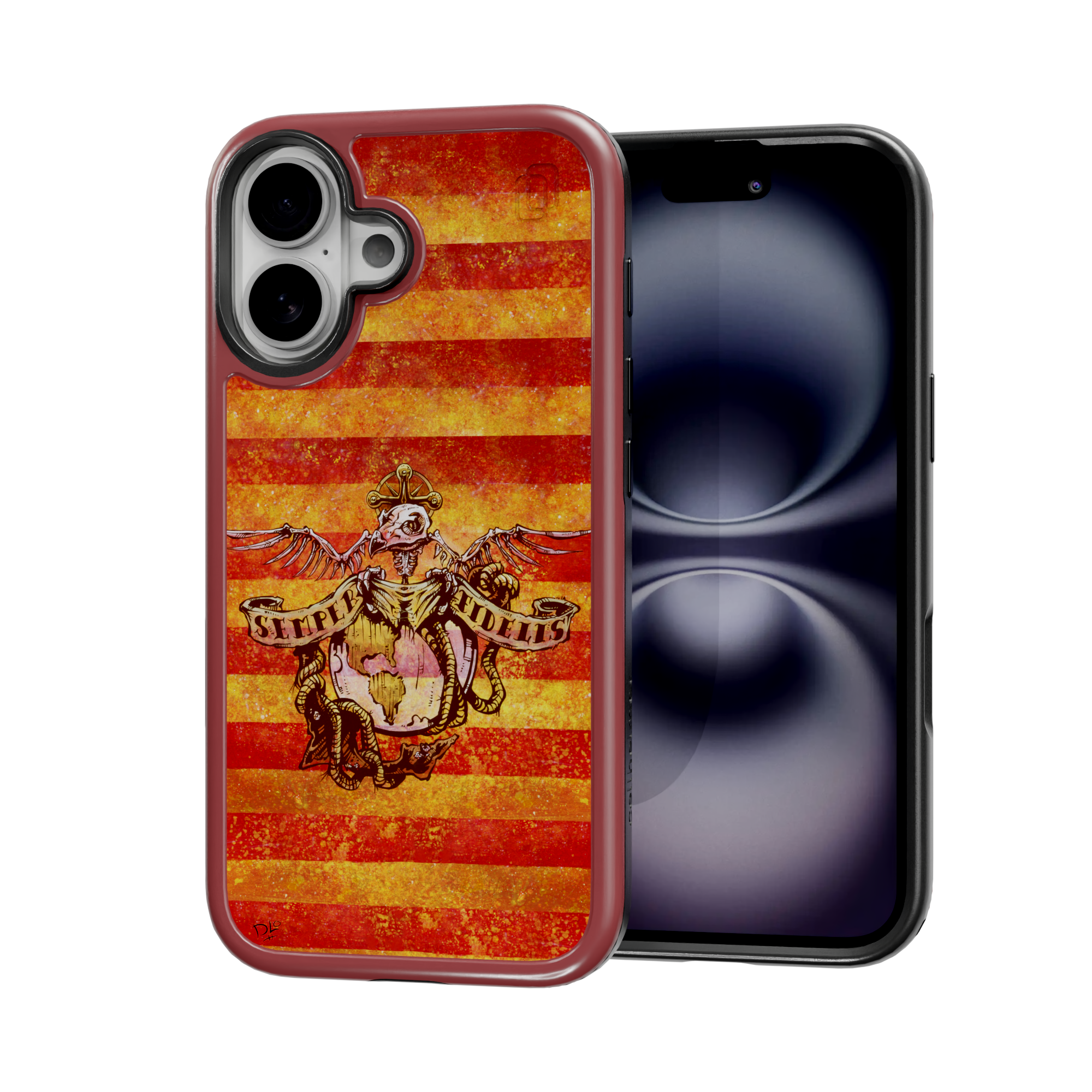 Semper Fidelis by David Lozeau | iPhone 16 Series | Shock-Absorbent MagSafe® Case