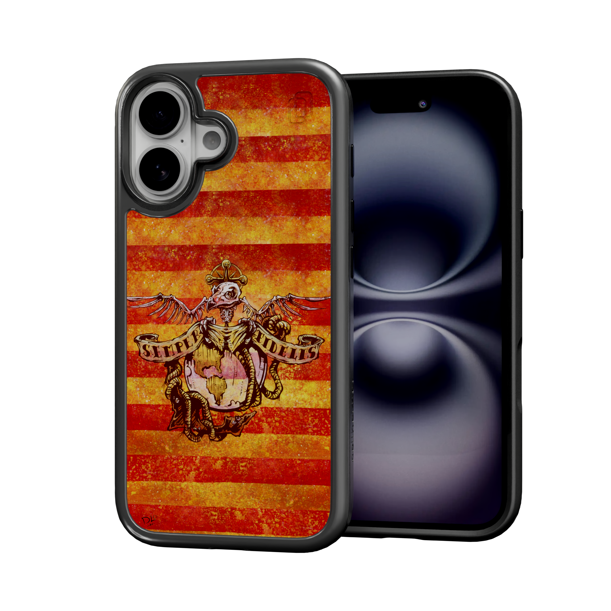 Semper Fidelis by David Lozeau | iPhone 16 Series | Shock-Absorbent MagSafe® Case