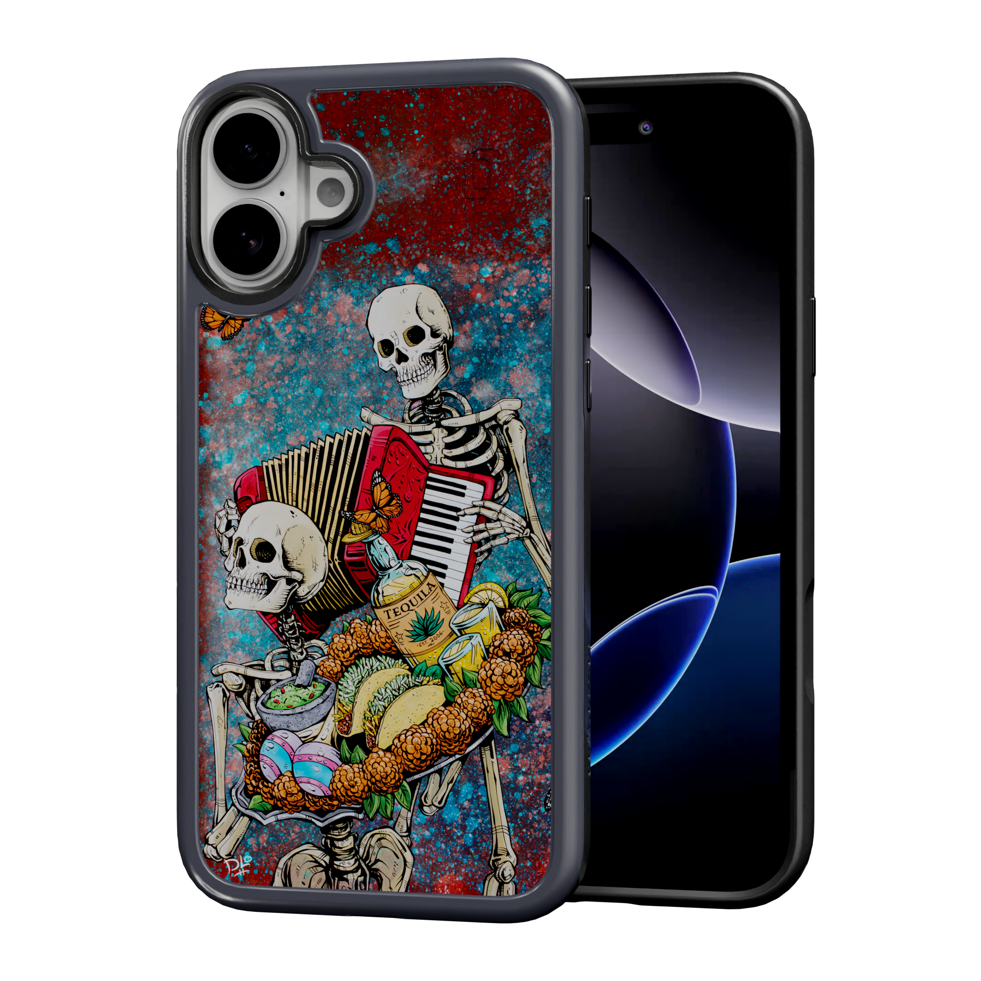 Bounty of Life by David Lozeau | iPhone 16 Series | Shock-Absorbent MagSafe® Case iPhone 16 Plus / Future Dusk