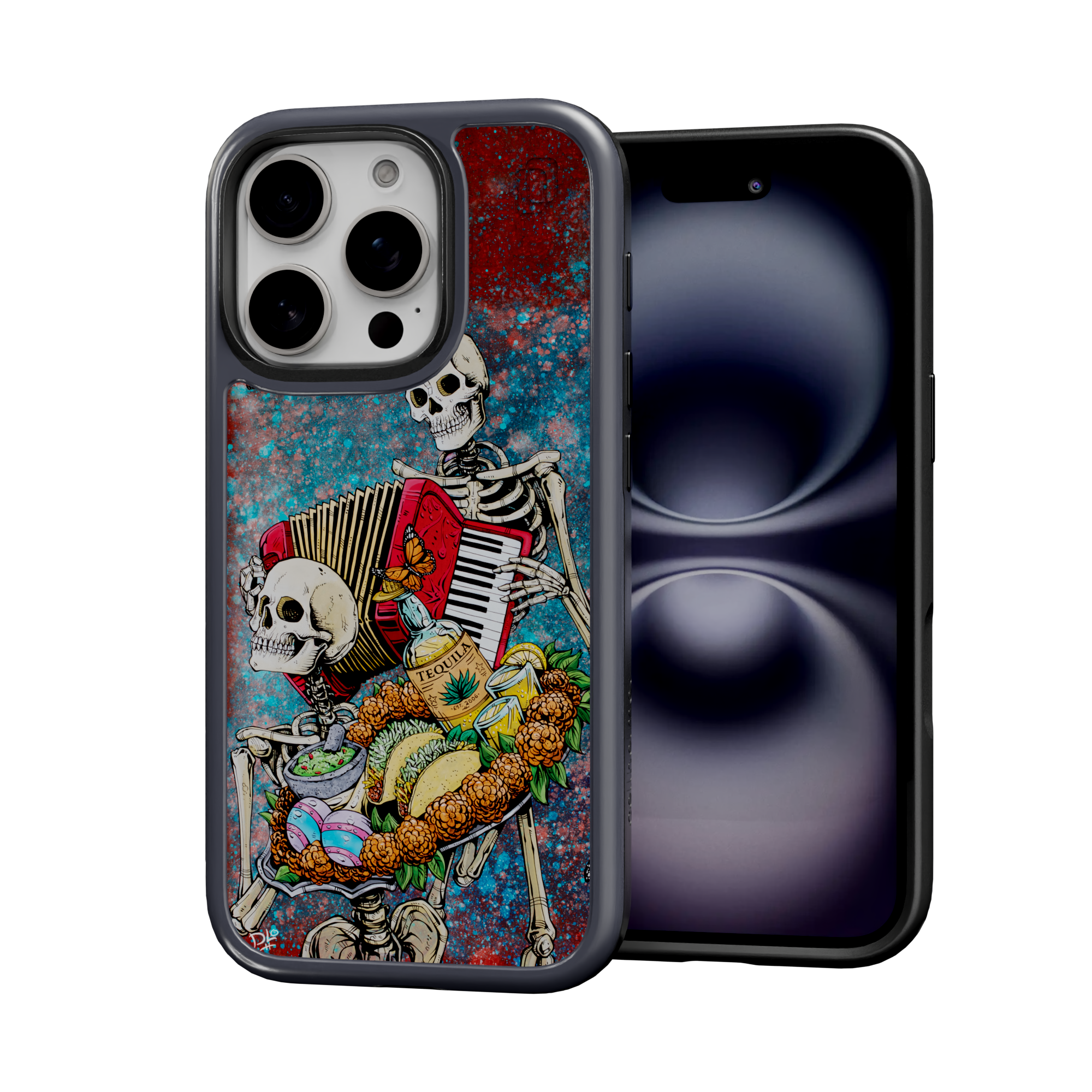 Bounty of Life by David Lozeau | iPhone 16 Series | Shock-Absorbent MagSafe® Case iPhone 16 Pro / Future Dusk