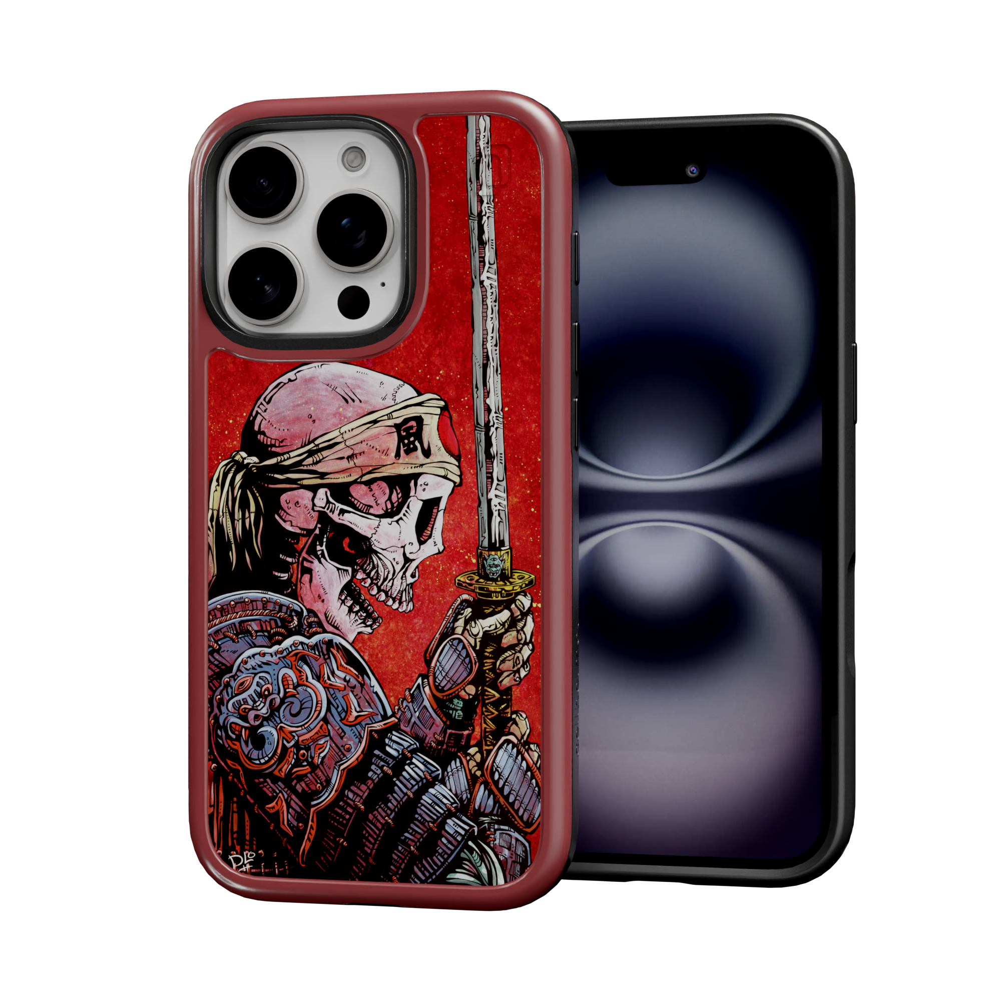 Honor by David Lozeau | iPhone 16 Series | Shock-Absorbent MagSafe® Case iPhone 16 Pro / Lava Red