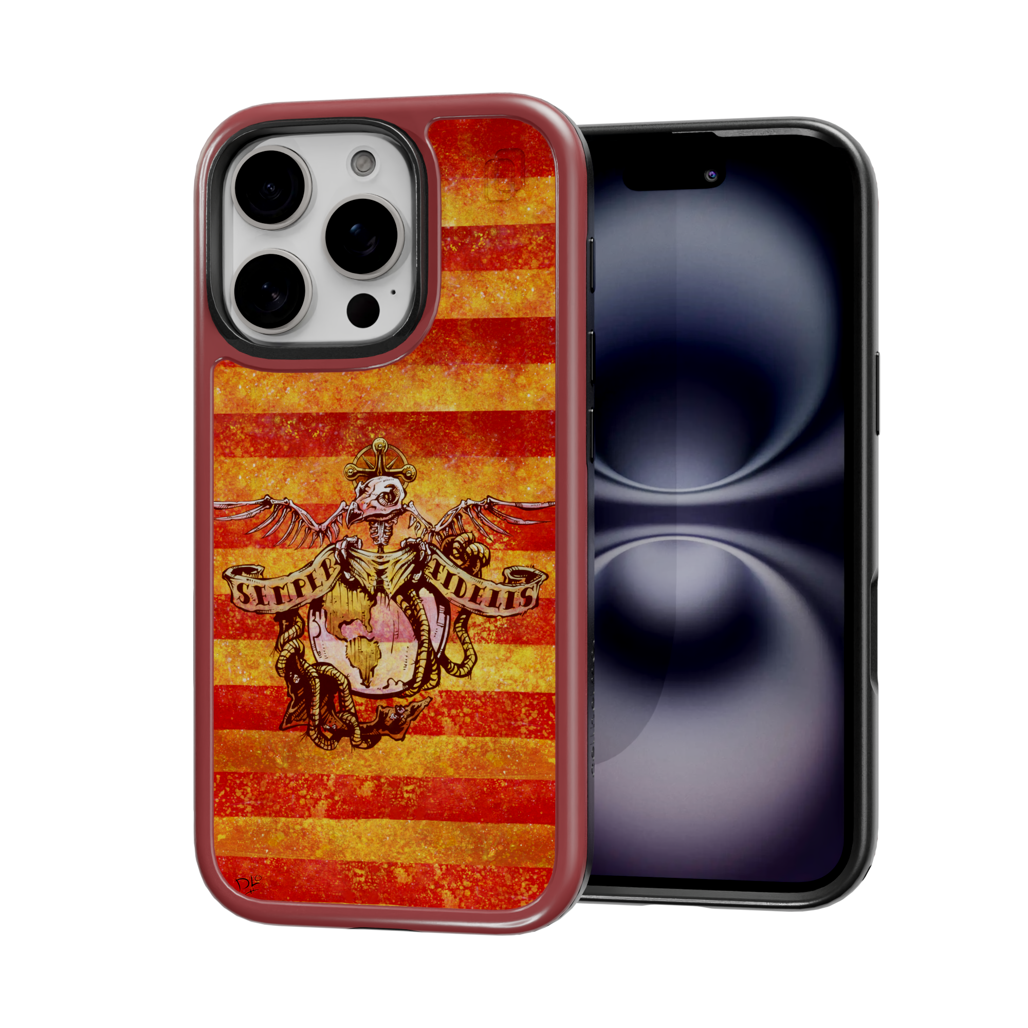 Semper Fidelis by David Lozeau | iPhone 16 Series | Shock-Absorbent MagSafe® Case