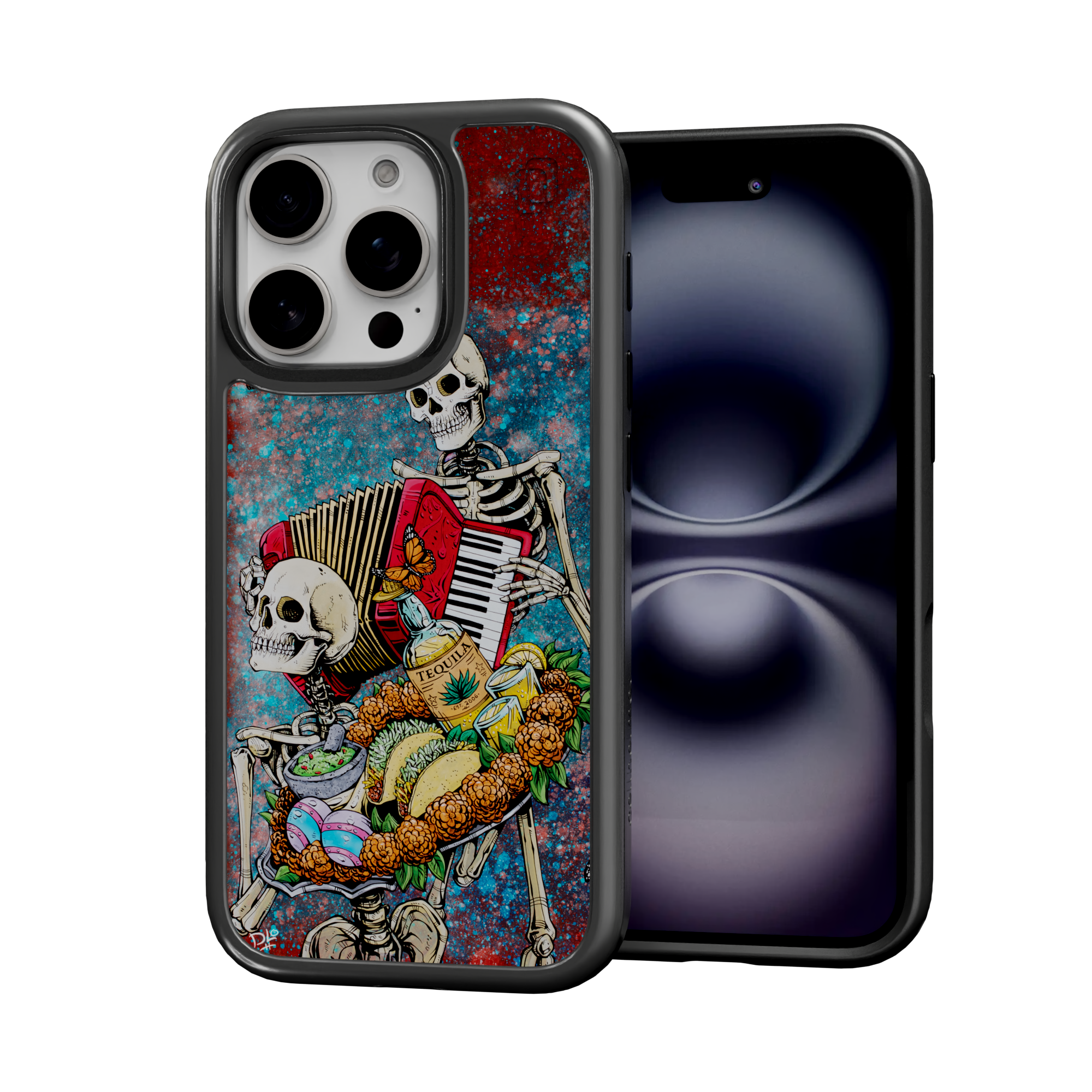 Bounty of Life by David Lozeau | iPhone 16 Series | Shock-Absorbent MagSafe® Case iPhone 16 Pro / Onyx Black