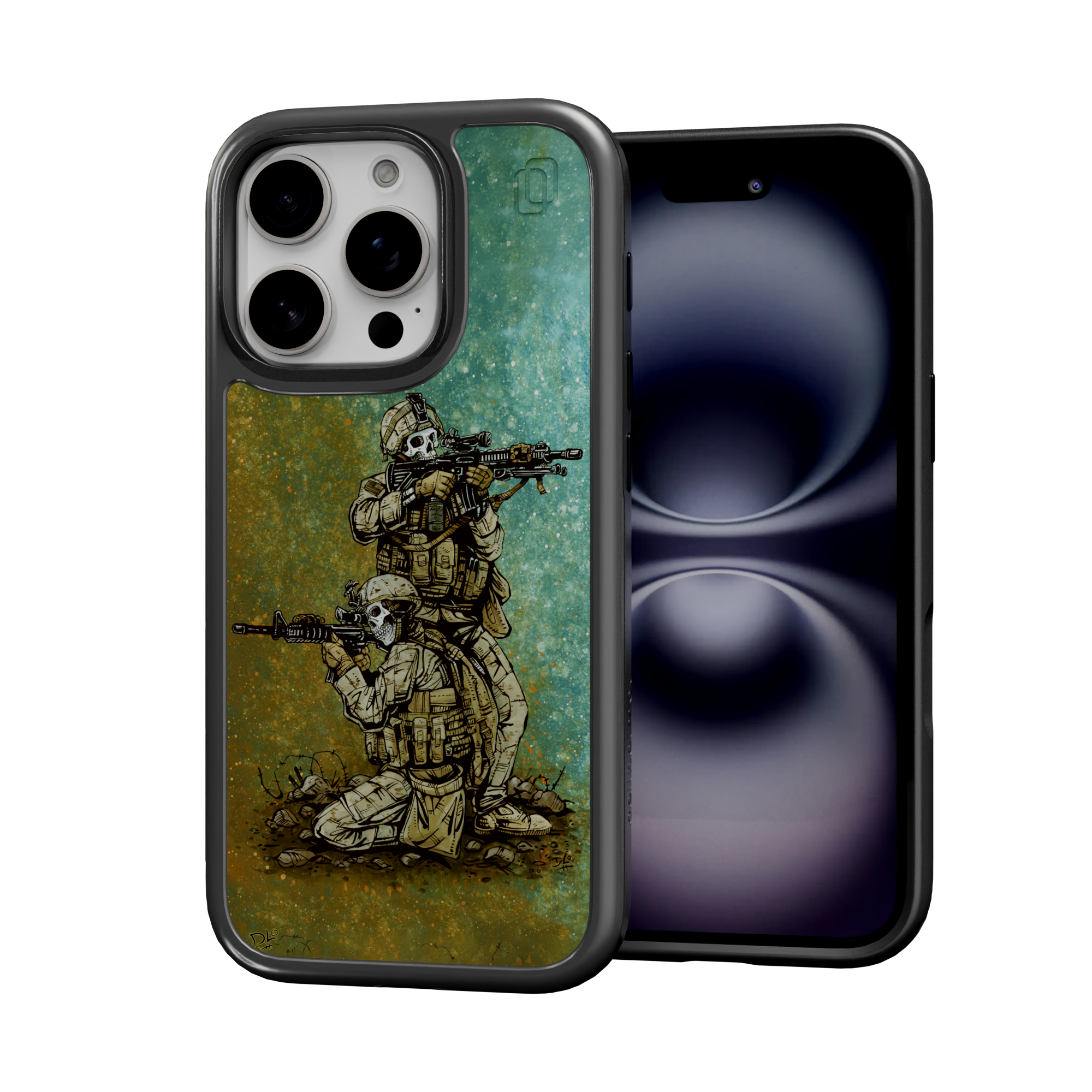 Got Your Six by David Lozeau | iPhone 16 Series | Shock-Absorbent MagSafe® Case iPhone 16 Pro / Onyx Black