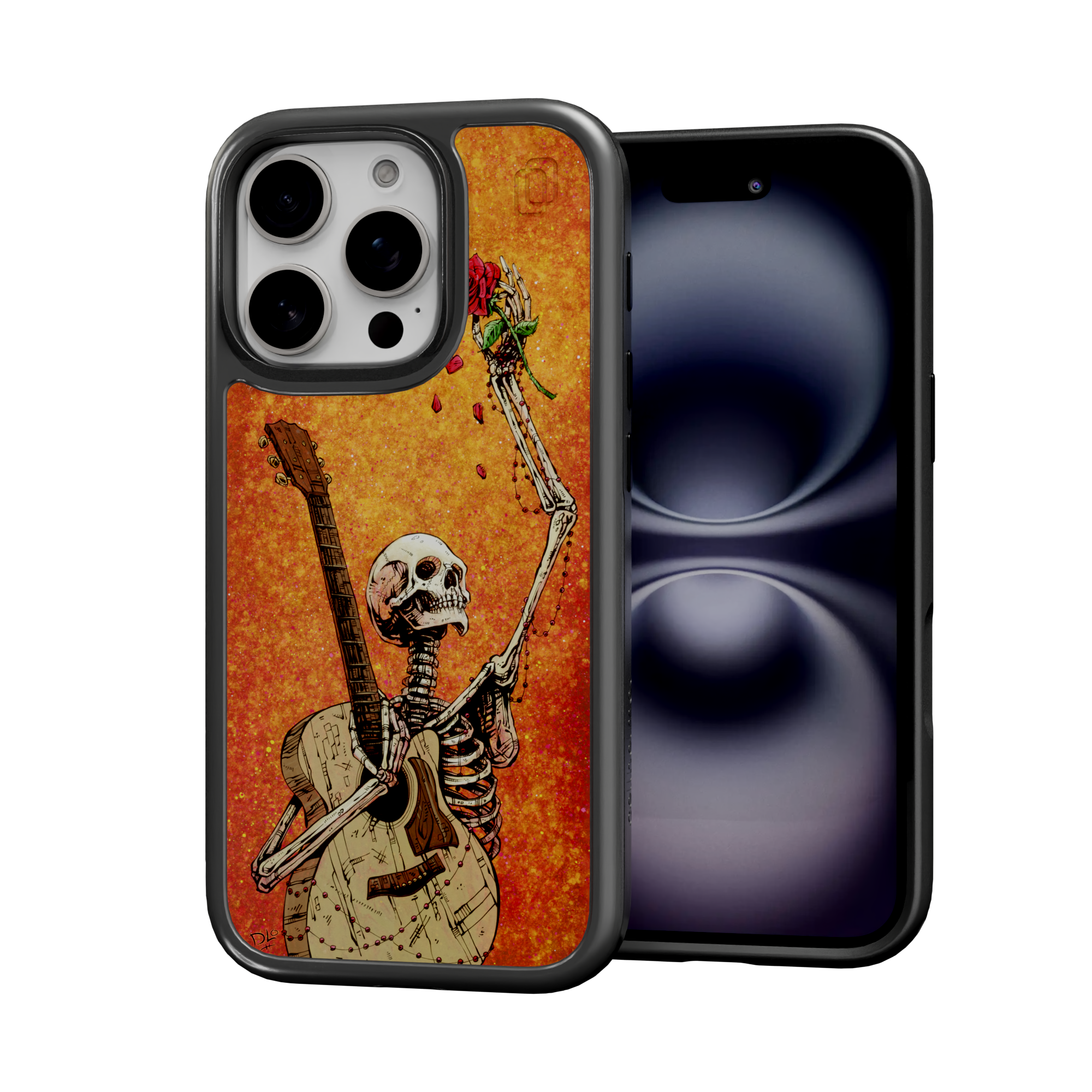 Until the Last Note by David Lozeau | iPhone 16 Series | Shock-Absorbent MagSafe® Case iPhone 16 Pro / Onyx Black