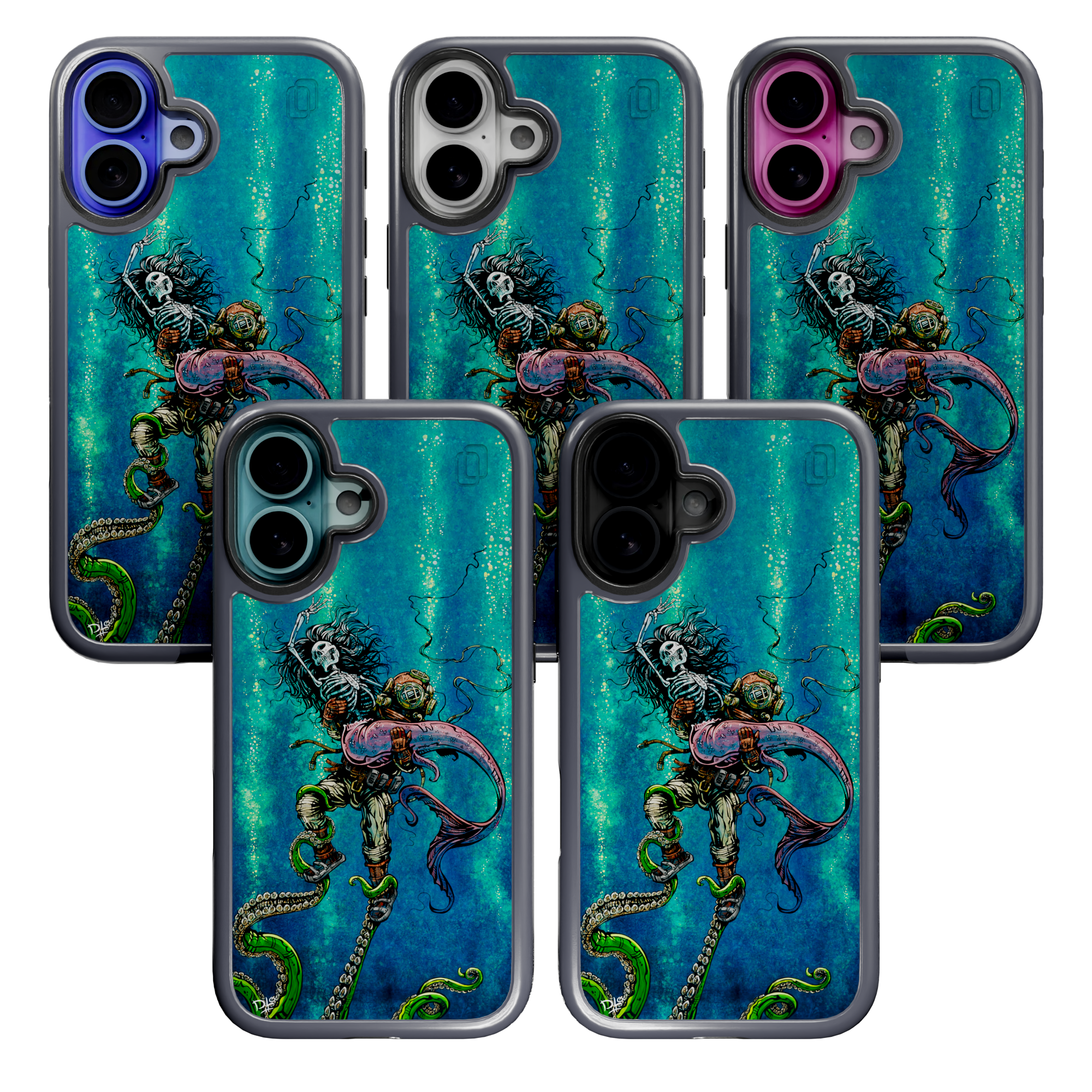 Catch or Release by David Lozeau | iPhone 16 Series | Shock-Absorbent MagSafe® Case iPhone 16 Pro Max / Future Dusk