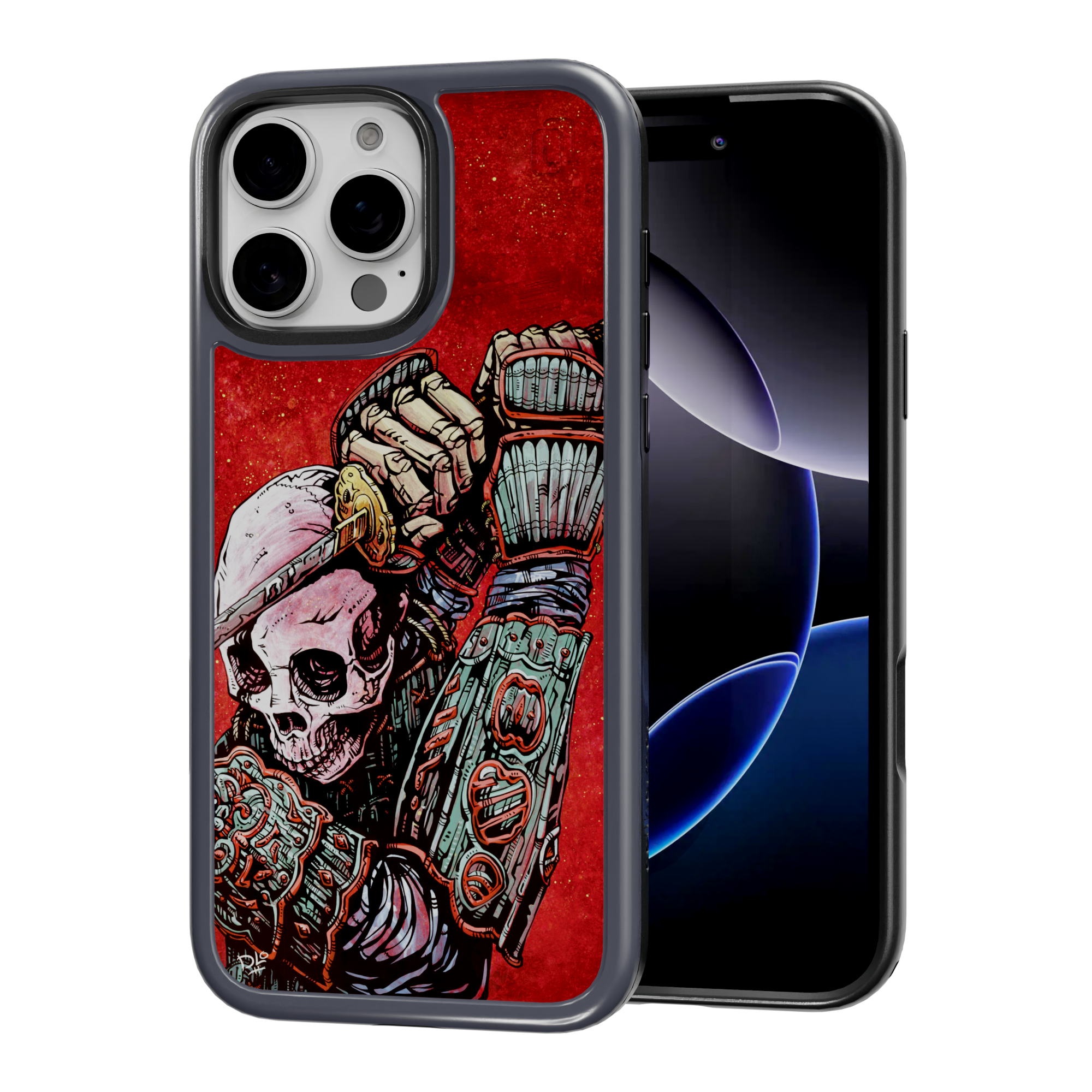 Strength by David Lozeau | iPhone 16 Series | Shock-Absorbent MagSafe® Case iPhone 16 Pro Max / Future Dusk