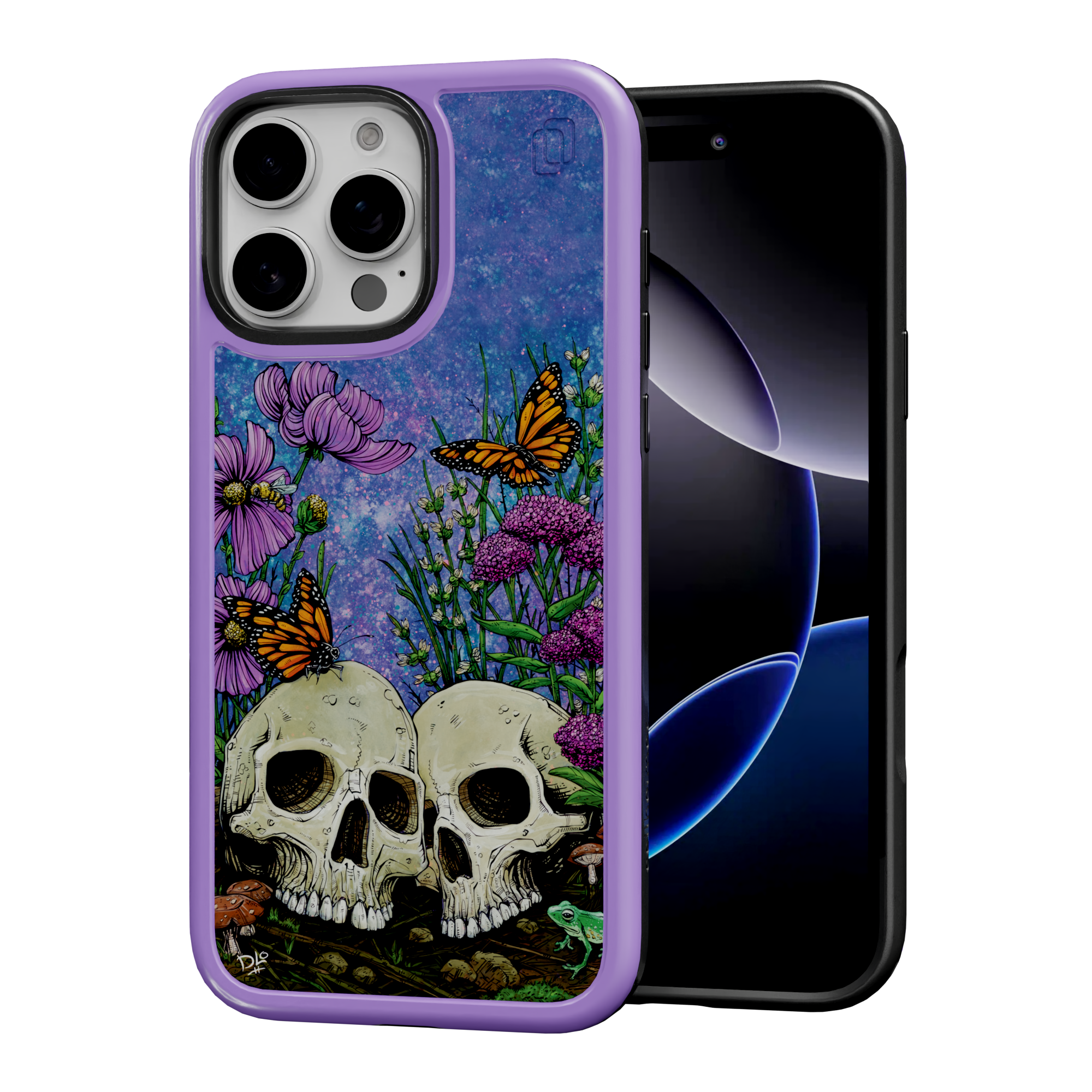 Together Forever by David Lozeau | iPhone 16 Series | Shock-Absorbent MagSafe® Case iPhone 16 Pro Max / Lilac Purple