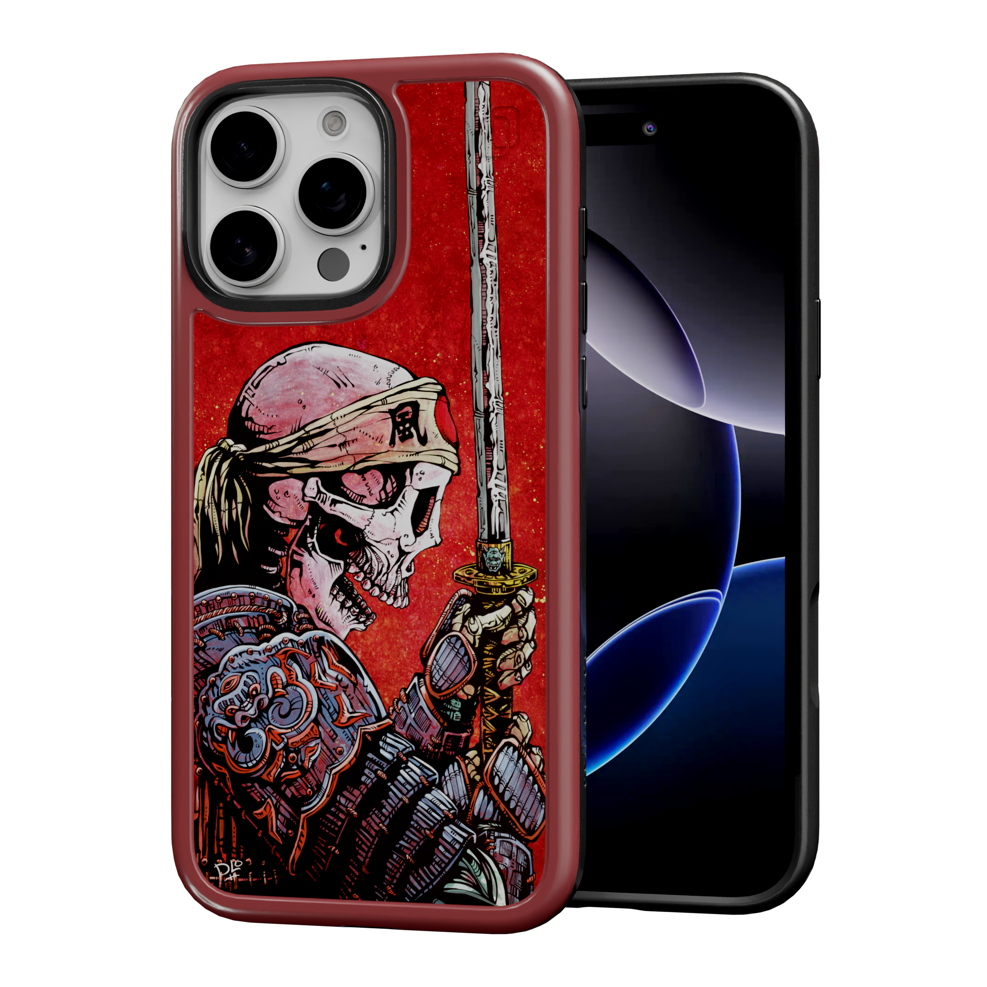 Honor by David Lozeau | iPhone 16 Series | Shock-Absorbent MagSafe® Case iPhone 16 Pro Max / Lava Red