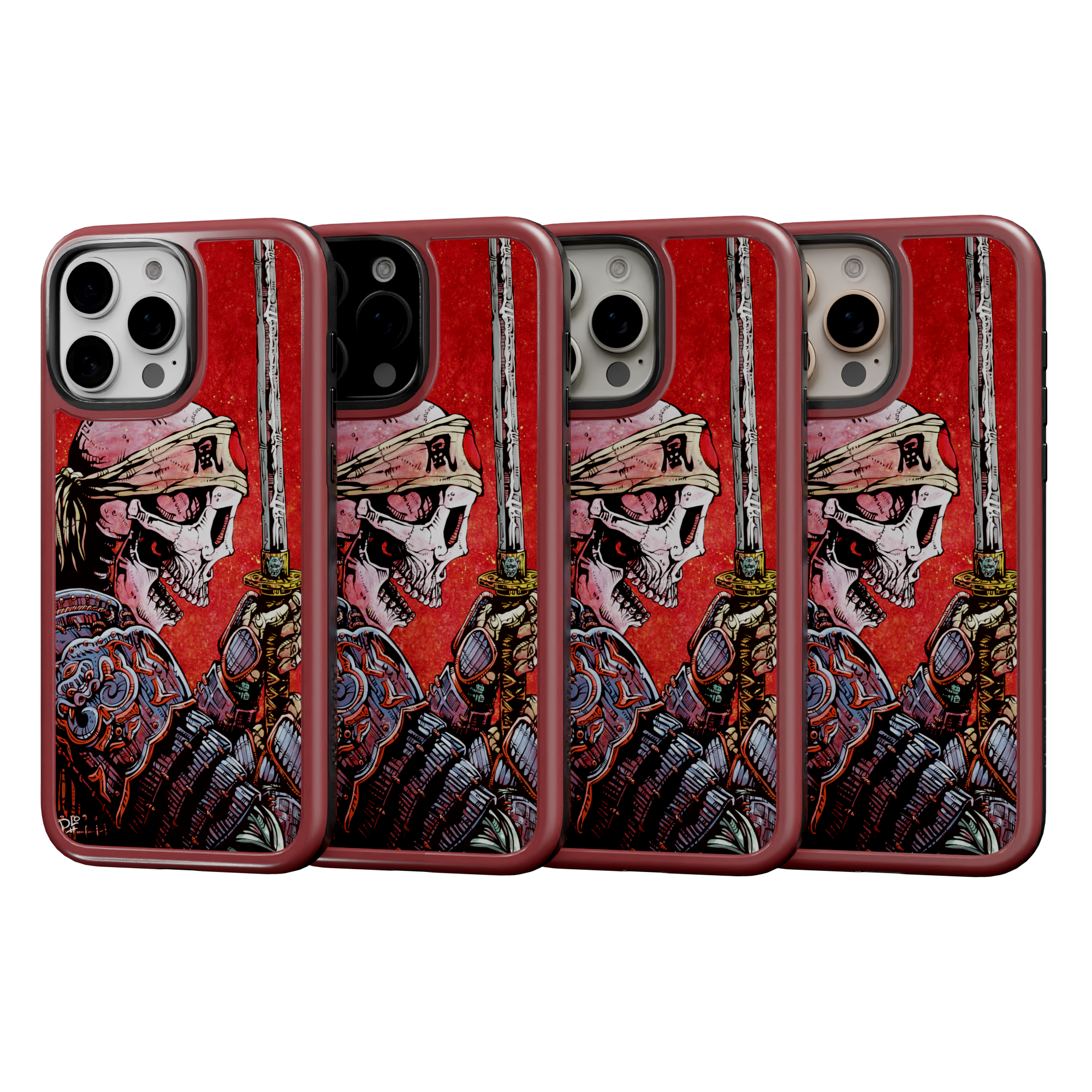 Honor by David Lozeau | iPhone 16 Series | Shock-Absorbent MagSafe® Case iPhone 16 Pro Max / Lava Red