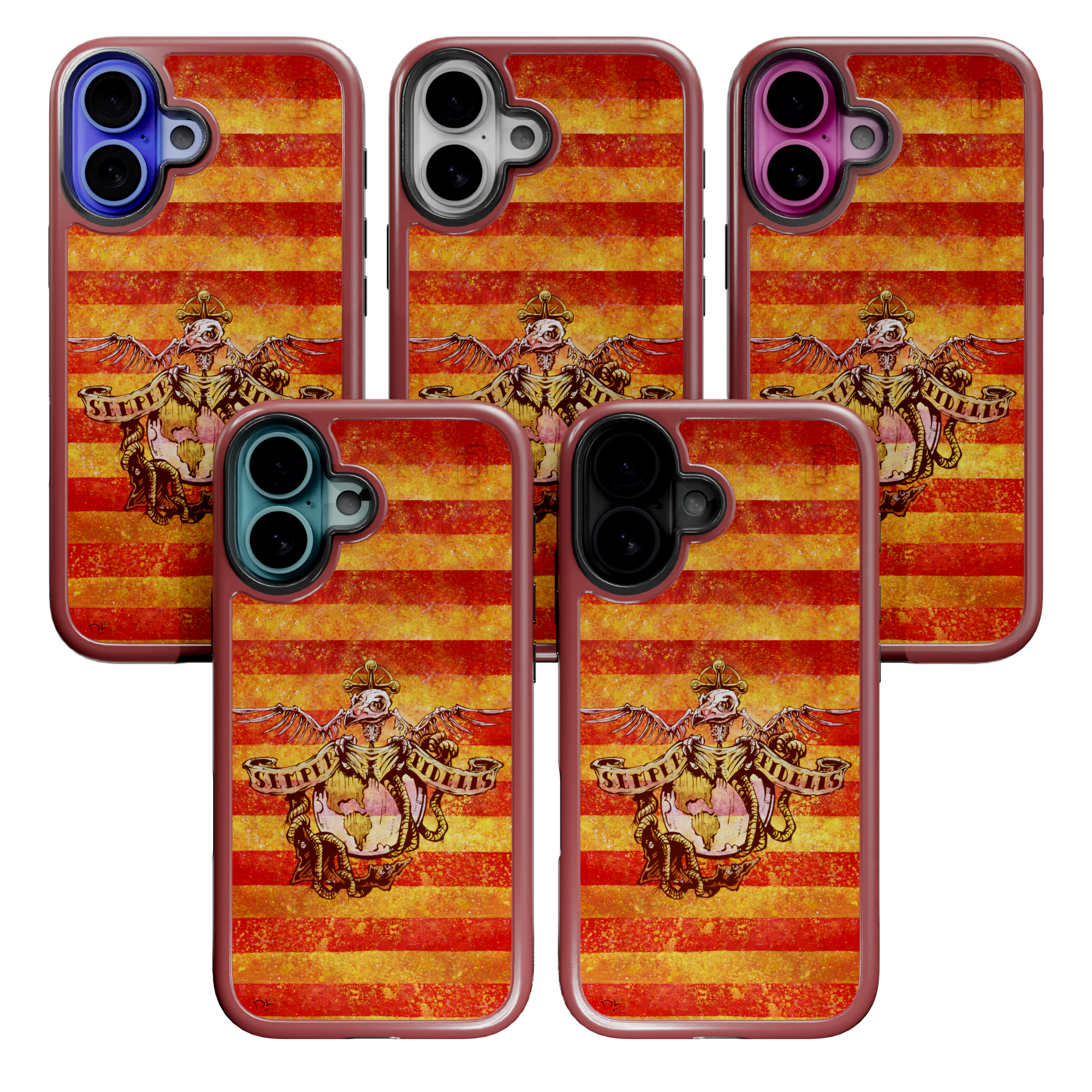 Semper Fidelis by David Lozeau | iPhone 16 Series | Shock-Absorbent MagSafe® Case