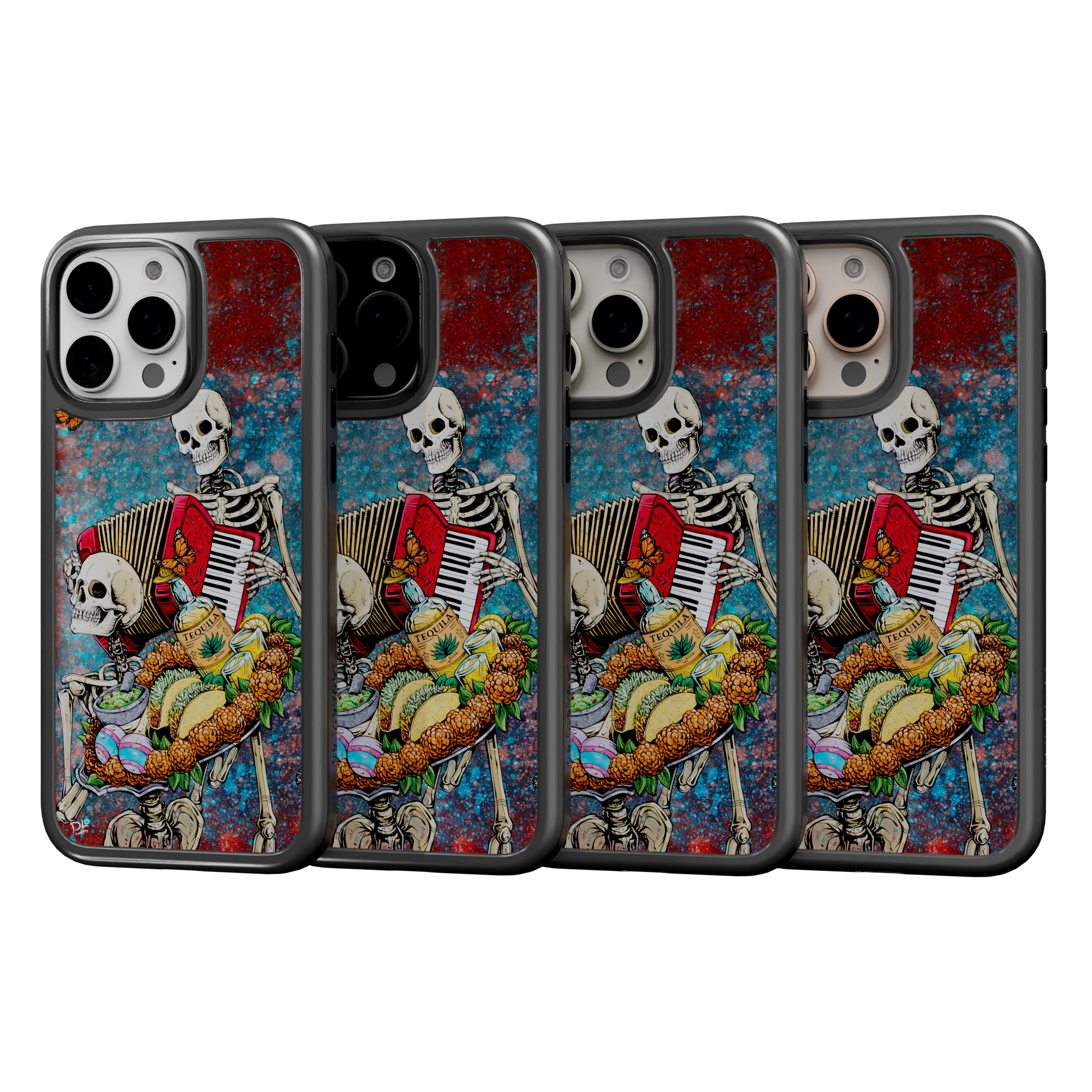 Bounty of Life by David Lozeau | iPhone 16 Series | Shock-Absorbent MagSafe® Case iPhone 16 Pro Max / Onyx Black