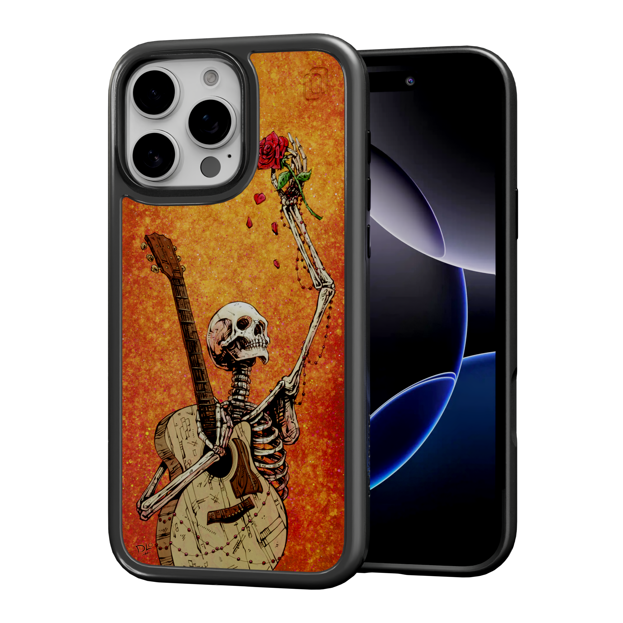 Until the Last Note by David Lozeau | iPhone 16 Series | Shock-Absorbent MagSafe® Case iPhone 16 Pro Max / Onyx Black