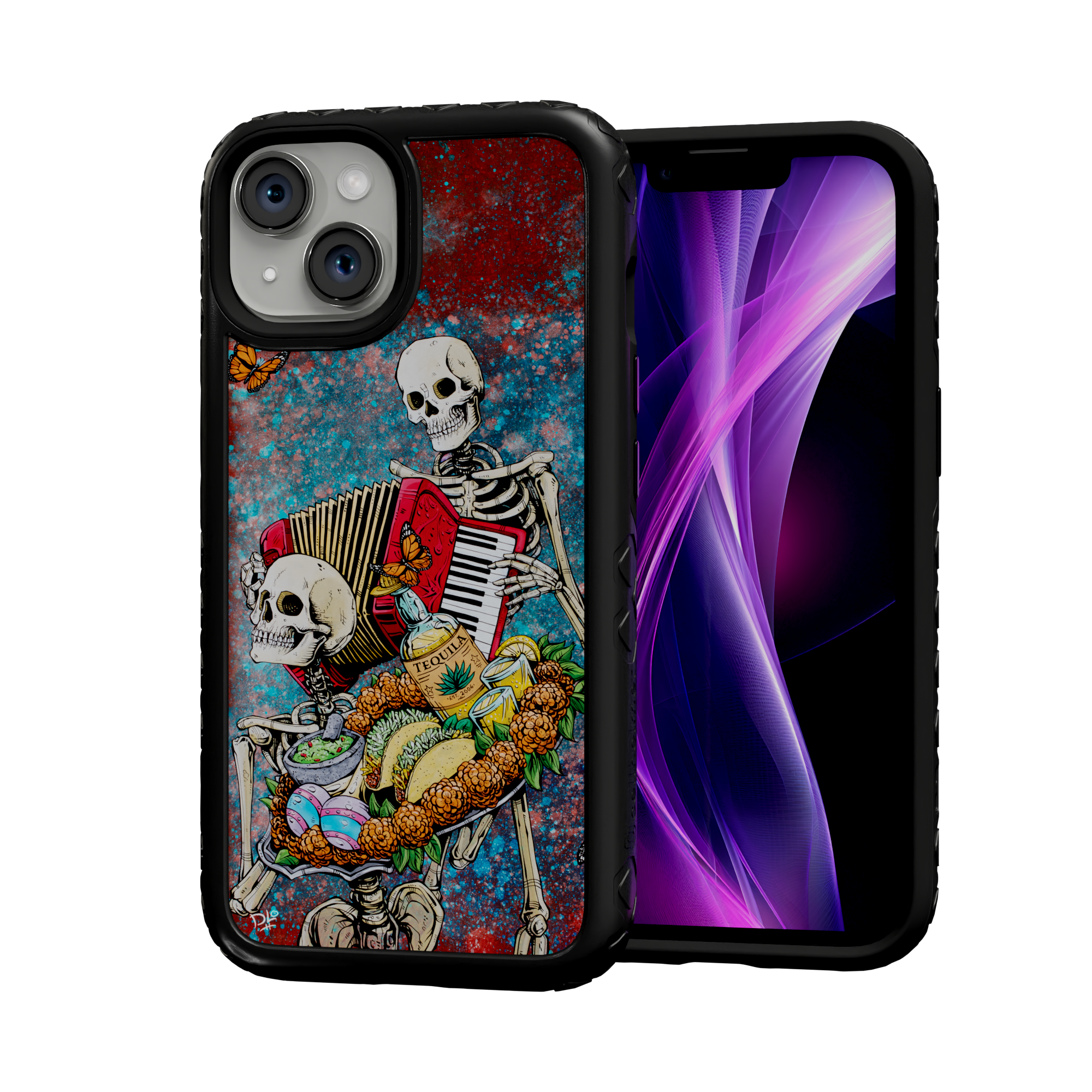 Bounty of Life by David Lozeau | iPhone 14 Series | Shock-Absorbent MagSafe® Case iPhone 14 / Onyx Black