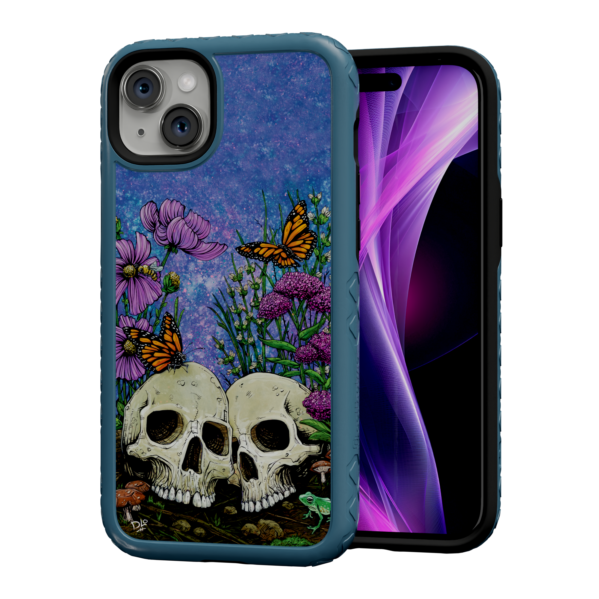 Together Forever by David Lozeau | iPhone 14 Series | Shock-Absorbent MagSafe® Case iPhone 14 Plus / Deep Sea Blue