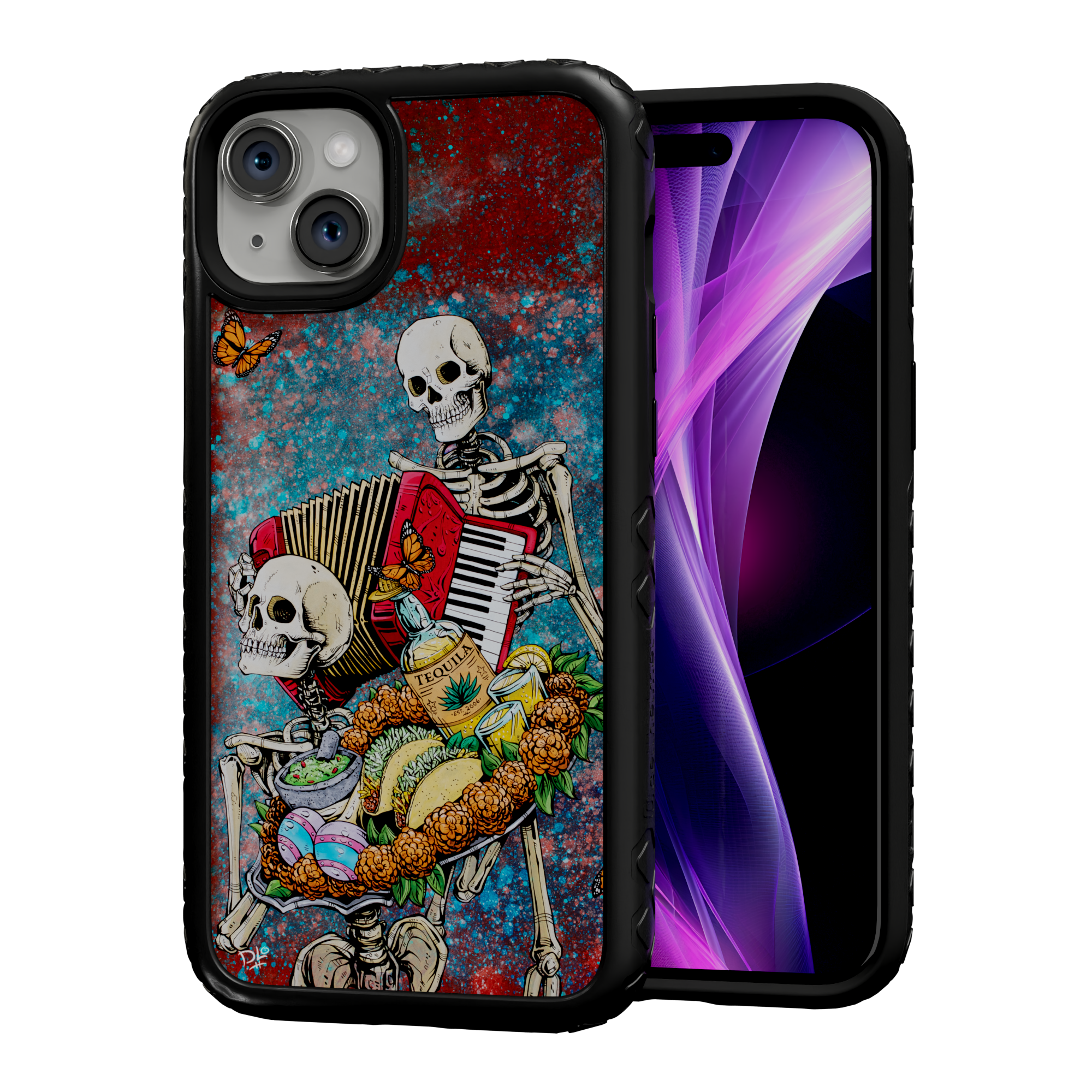 Bounty of Life by David Lozeau | iPhone 14 Series | Shock-Absorbent MagSafe® Case iPhone 14 Plus / Onyx Black