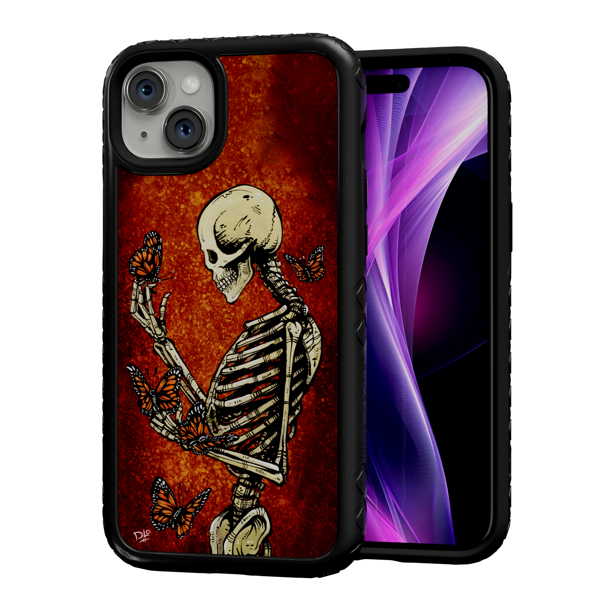 Metamorphosis by David Lozeau | iPhone 14 Series | Shock-Absorbent MagSafe® Case iPhone 14 Plus / Onyx Black