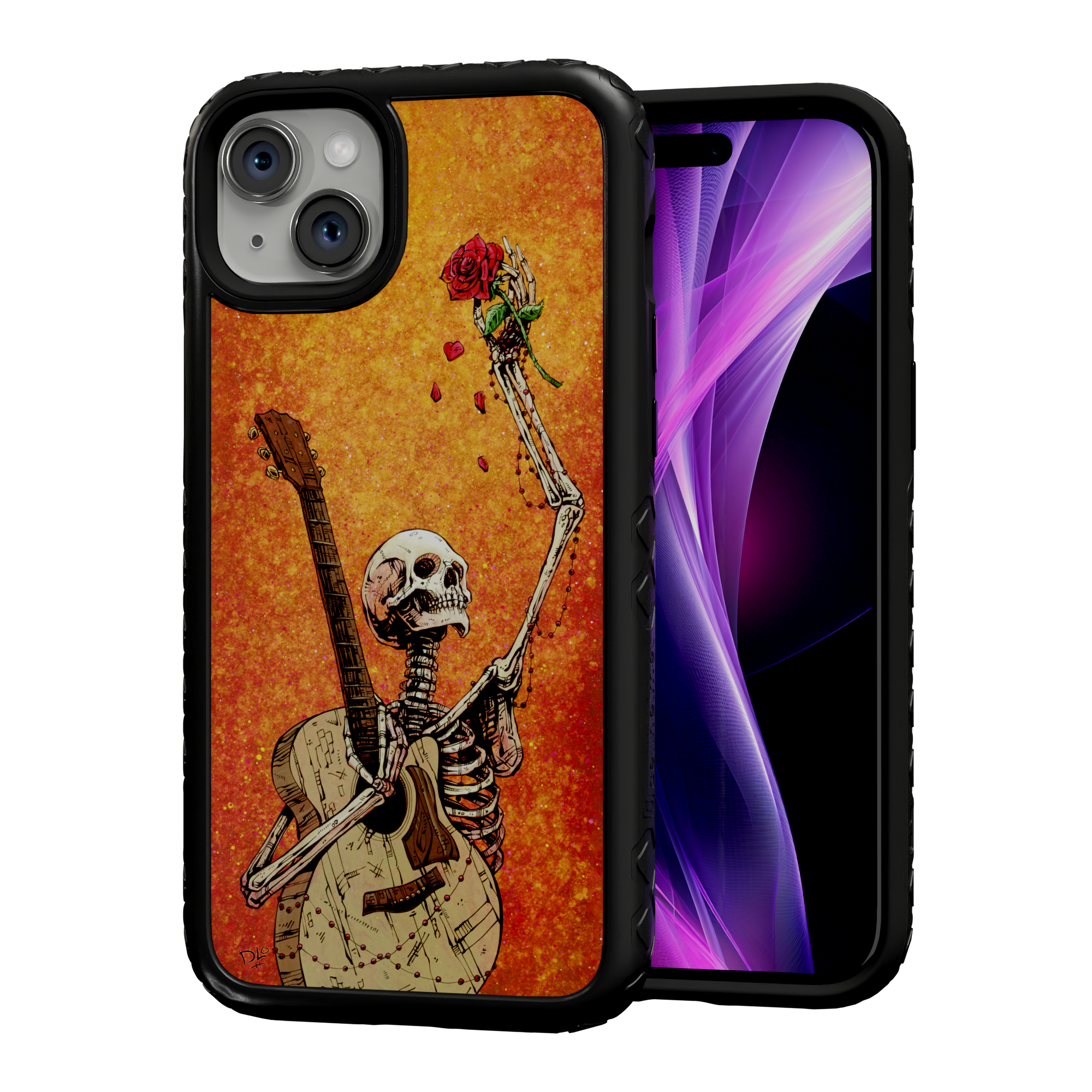 Until the Last Note by David Lozeau | iPhone 14 Series | Shock-Absorbent MagSafe® Case iPhone 14 Plus / Onyx Black