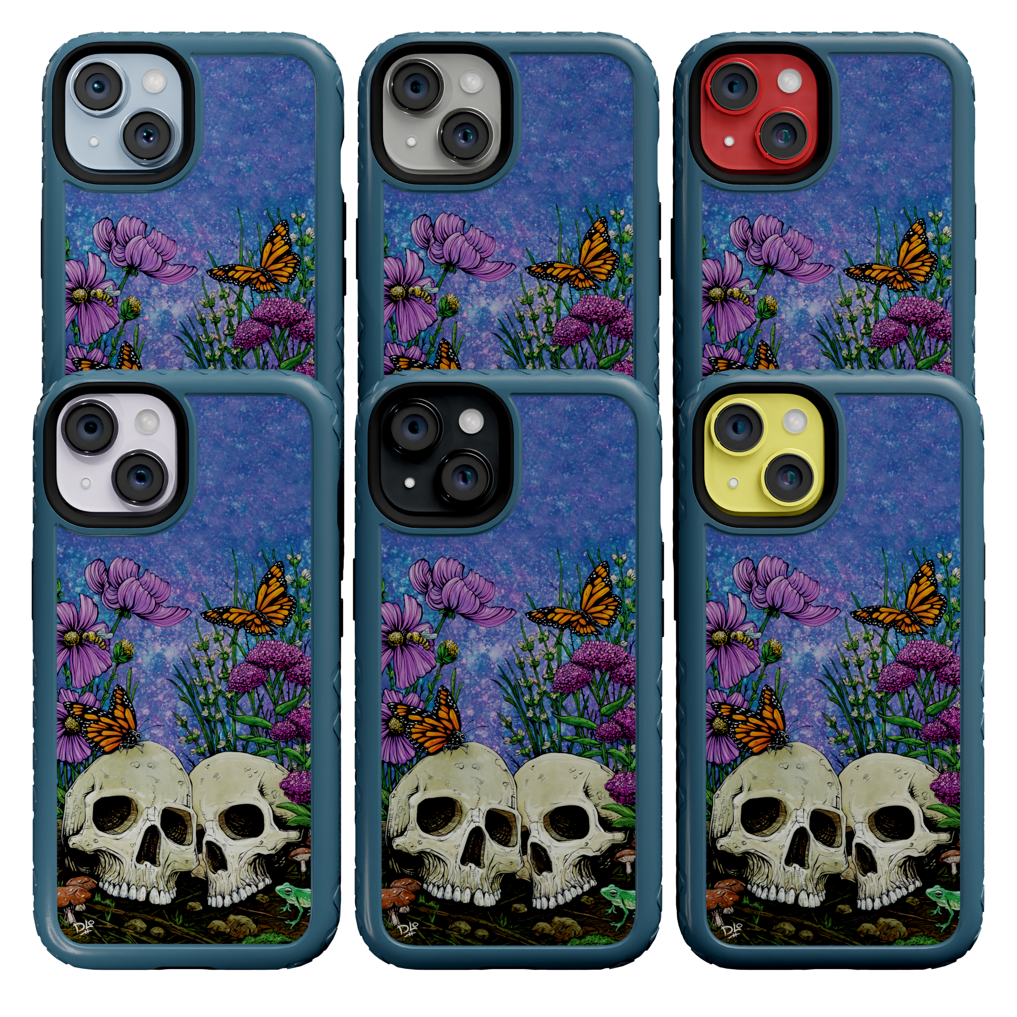 Together Forever by David Lozeau | iPhone 14 Series | Shock-Absorbent MagSafe® Case iPhone 14 Pro Max / Deep Sea Blue