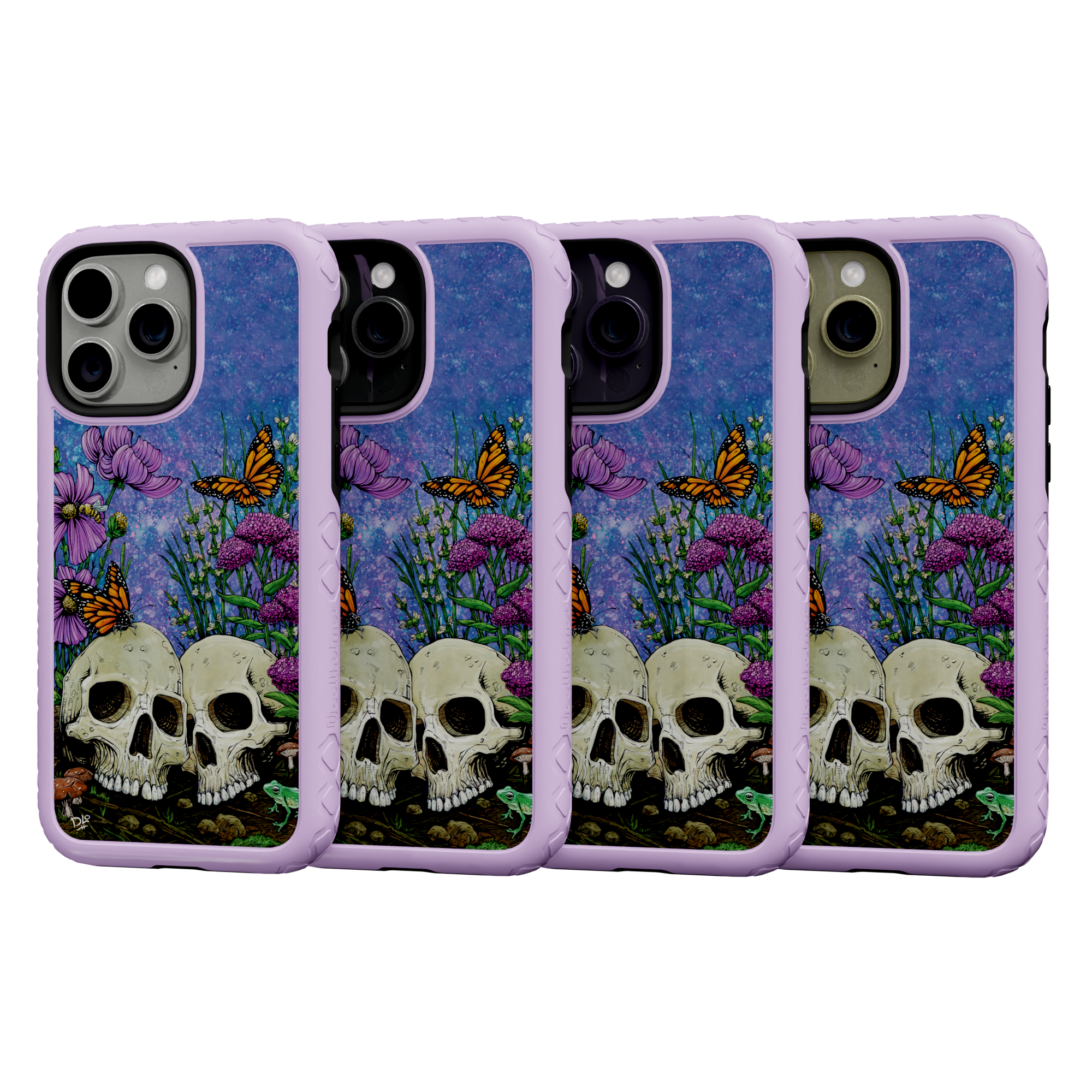 Together Forever by David Lozeau | iPhone 14 Series | Shock-Absorbent MagSafe® Case iPhone 14 Pro Max / Lilac Blossom Purple