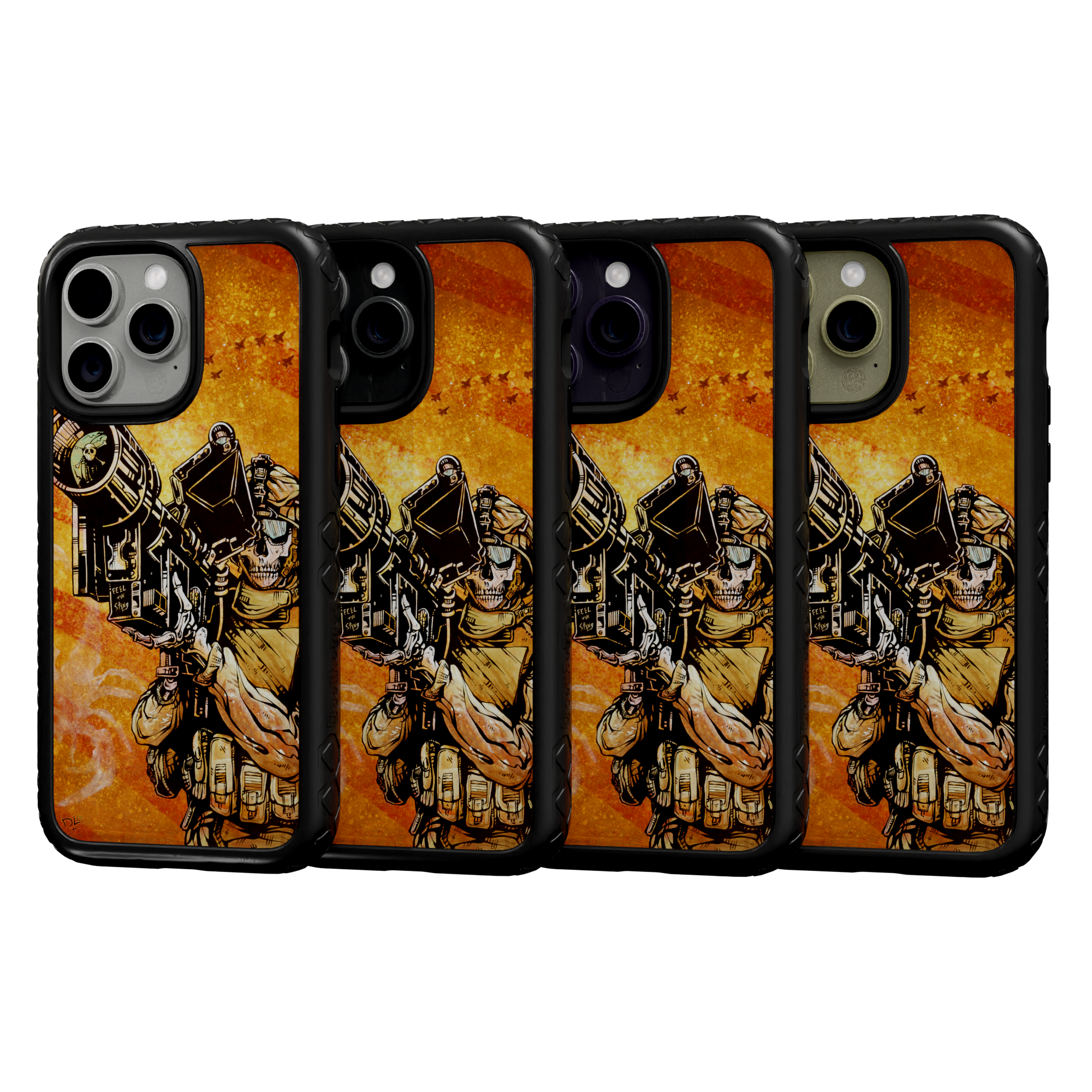 Feel the Sting by David Lozeau | iPhone 14 Series | Shock-Absorbent MagSafe® Case iPhone 14 Pro Max / Onyx Black