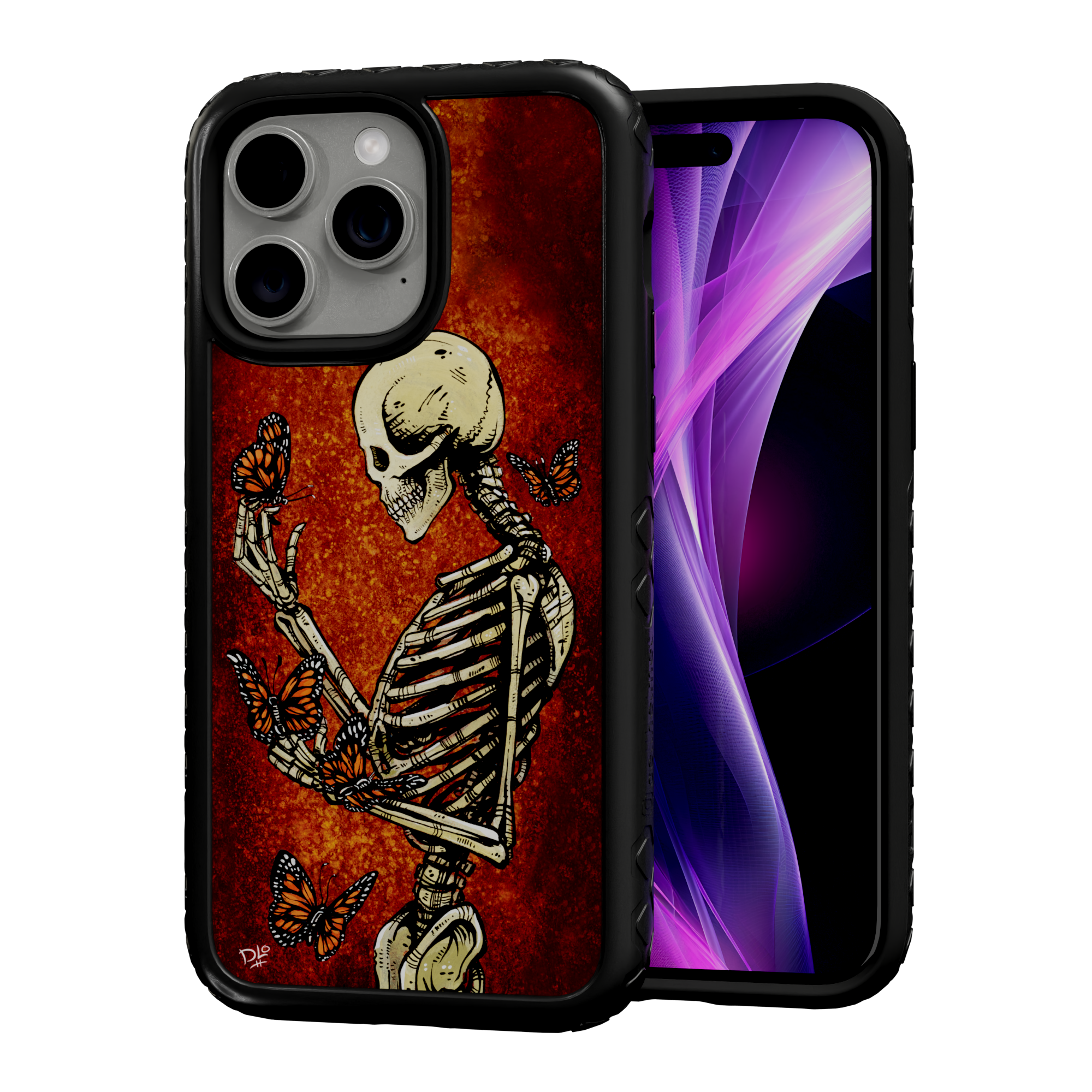 Metamorphosis by David Lozeau | iPhone 14 Series | Shock-Absorbent MagSafe® Case iPhone 14 Pro Max / Onyx Black