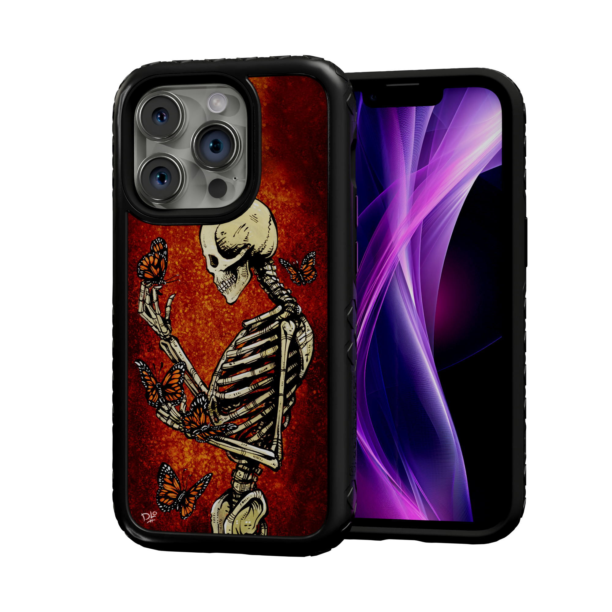 Metamorphosis by David Lozeau | iPhone 14 Series | Shock-Absorbent MagSafe® Case iPhone 14 Pro / Onyx Black