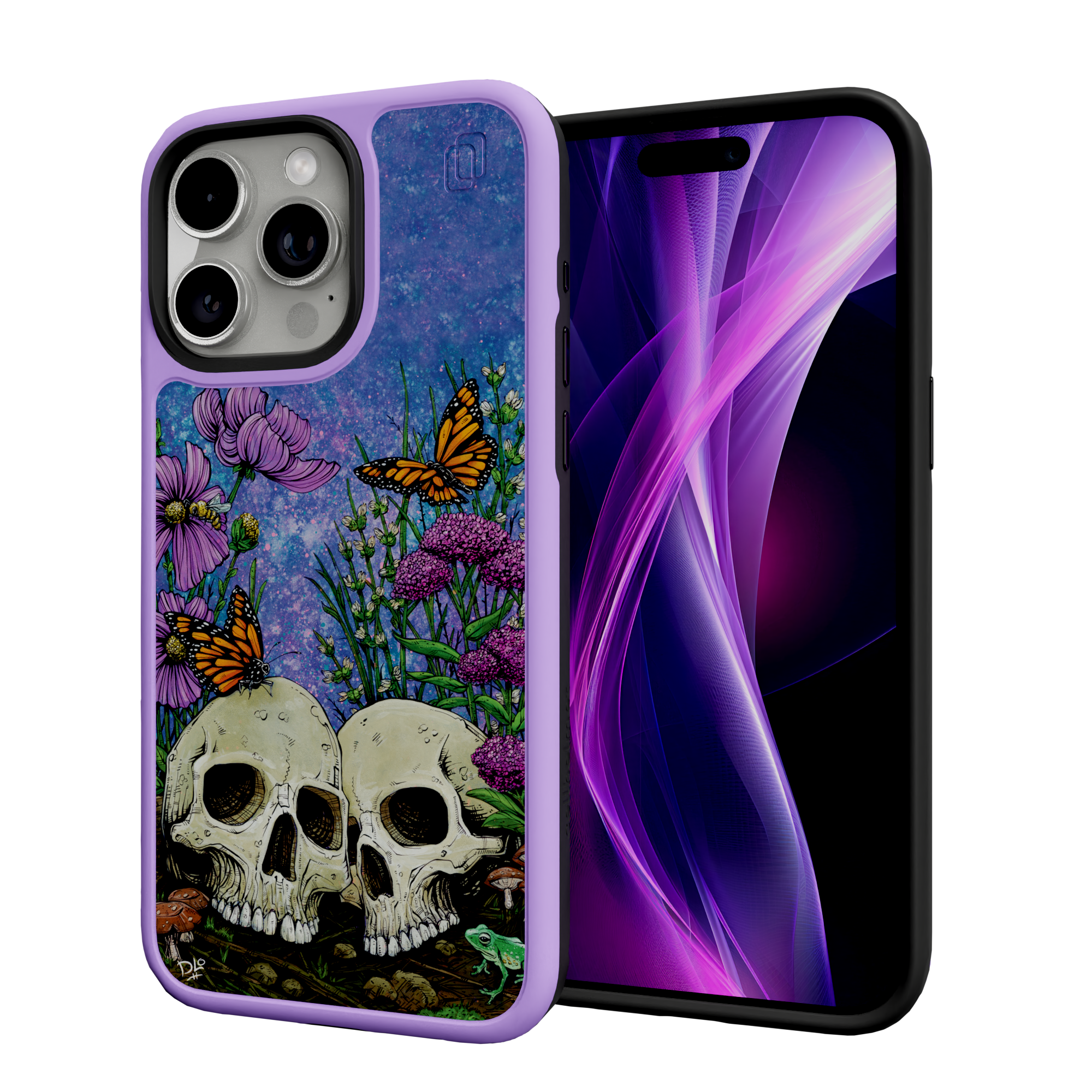 Together Forever by David Lozeau | iPhone 15 Series | Shock-Absorbent MagSafe® Case iPhone 15 Pro Max / Midnight Lilac