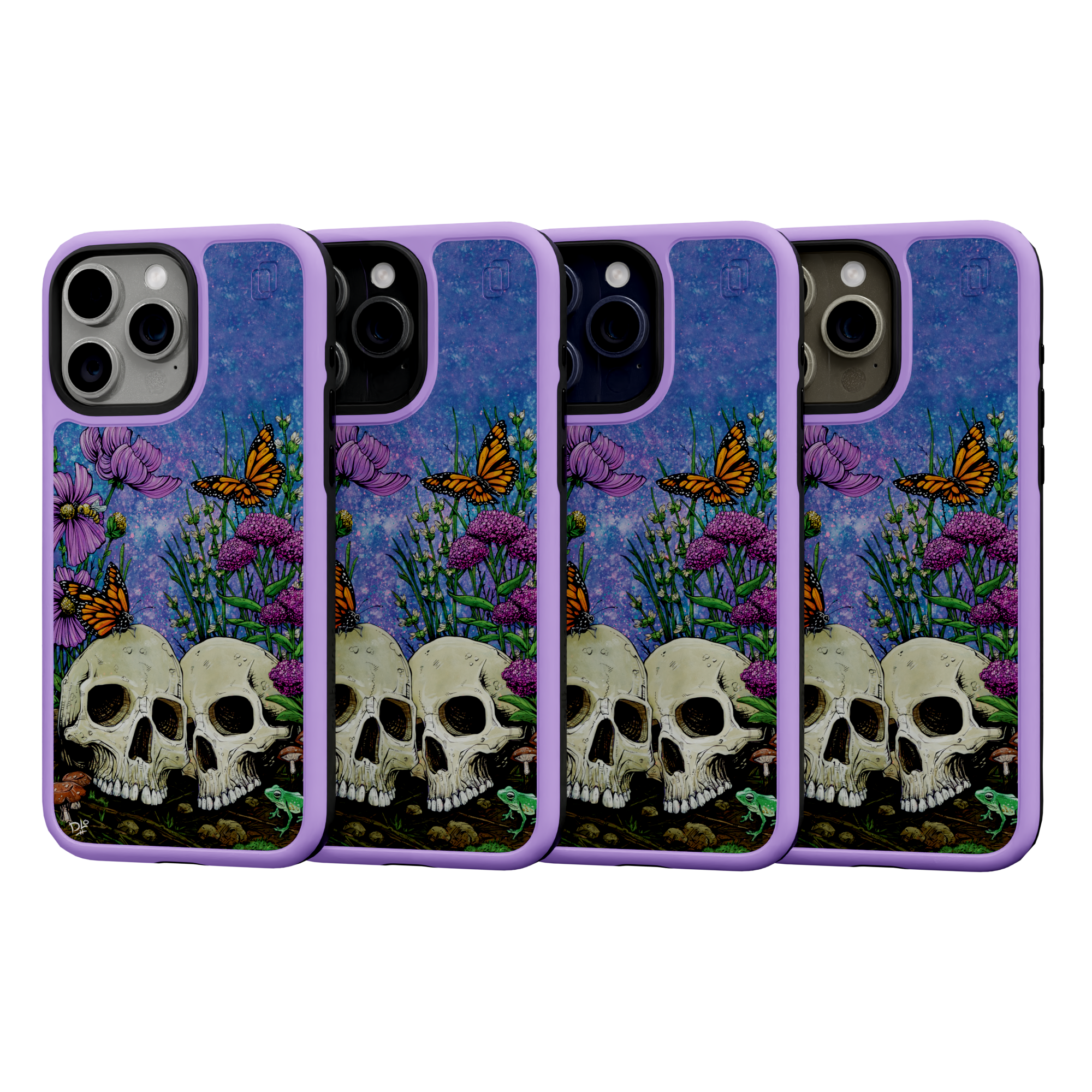 Together Forever by David Lozeau | iPhone 15 Series | Shock-Absorbent MagSafe® Case iPhone 15 Pro Max / Midnight Lilac