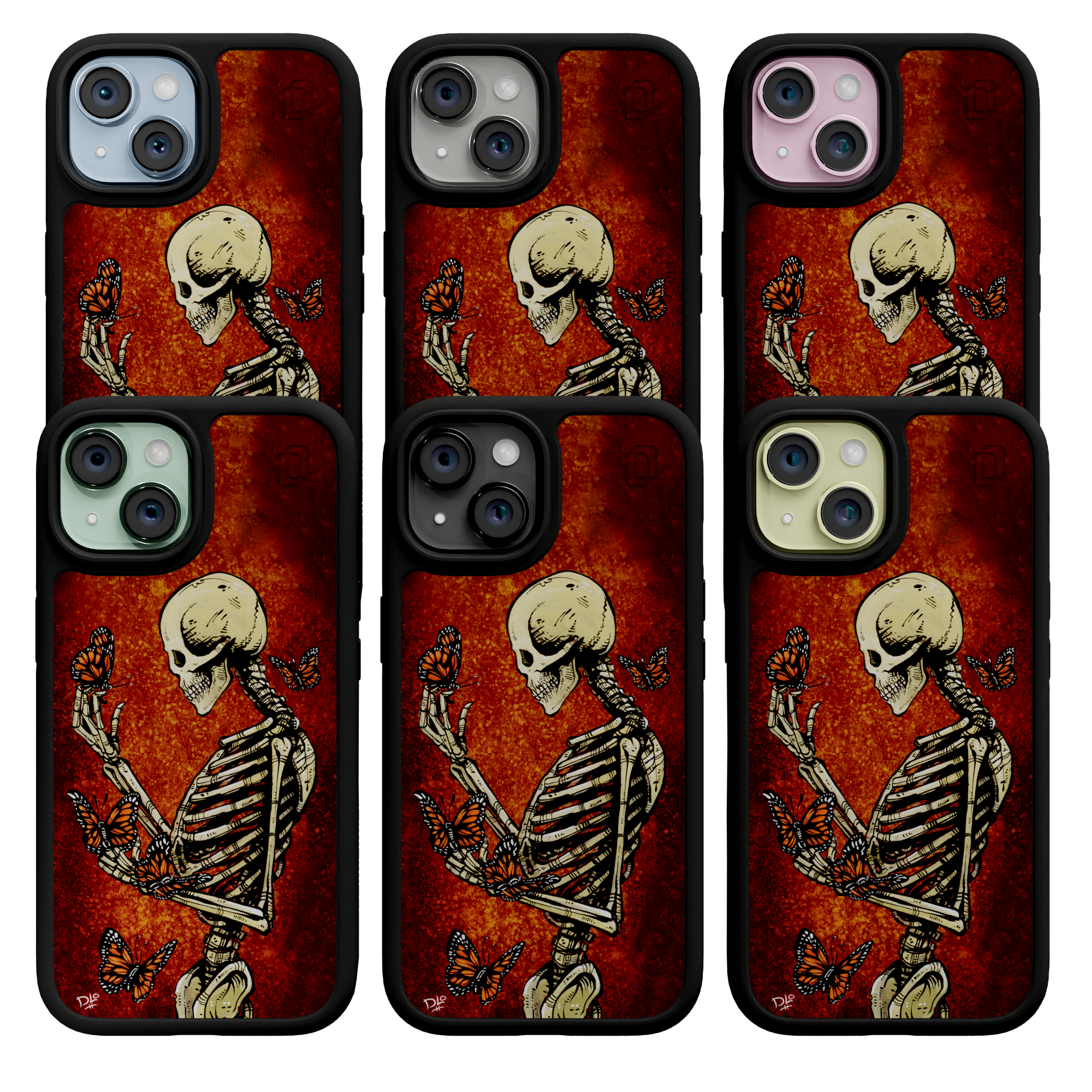 Metamorphosis by David Lozeau | iPhone 15 Series | Shock-Absorbent MagSafe® Case iPhone 15 Pro Max / Onyx Black