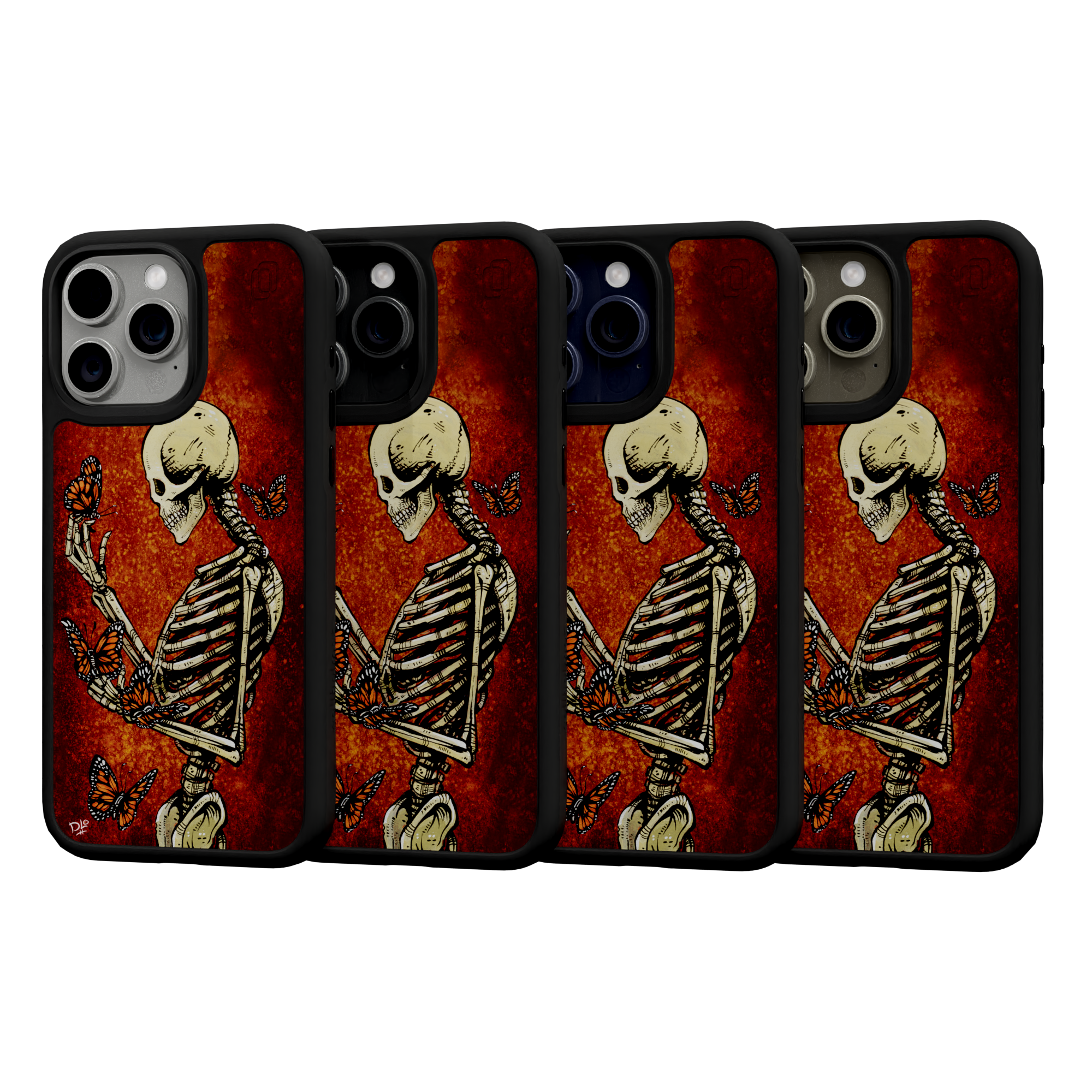 Metamorphosis by David Lozeau | iPhone 15 Series | Shock-Absorbent MagSafe® Case iPhone 15 Pro Max / Onyx Black