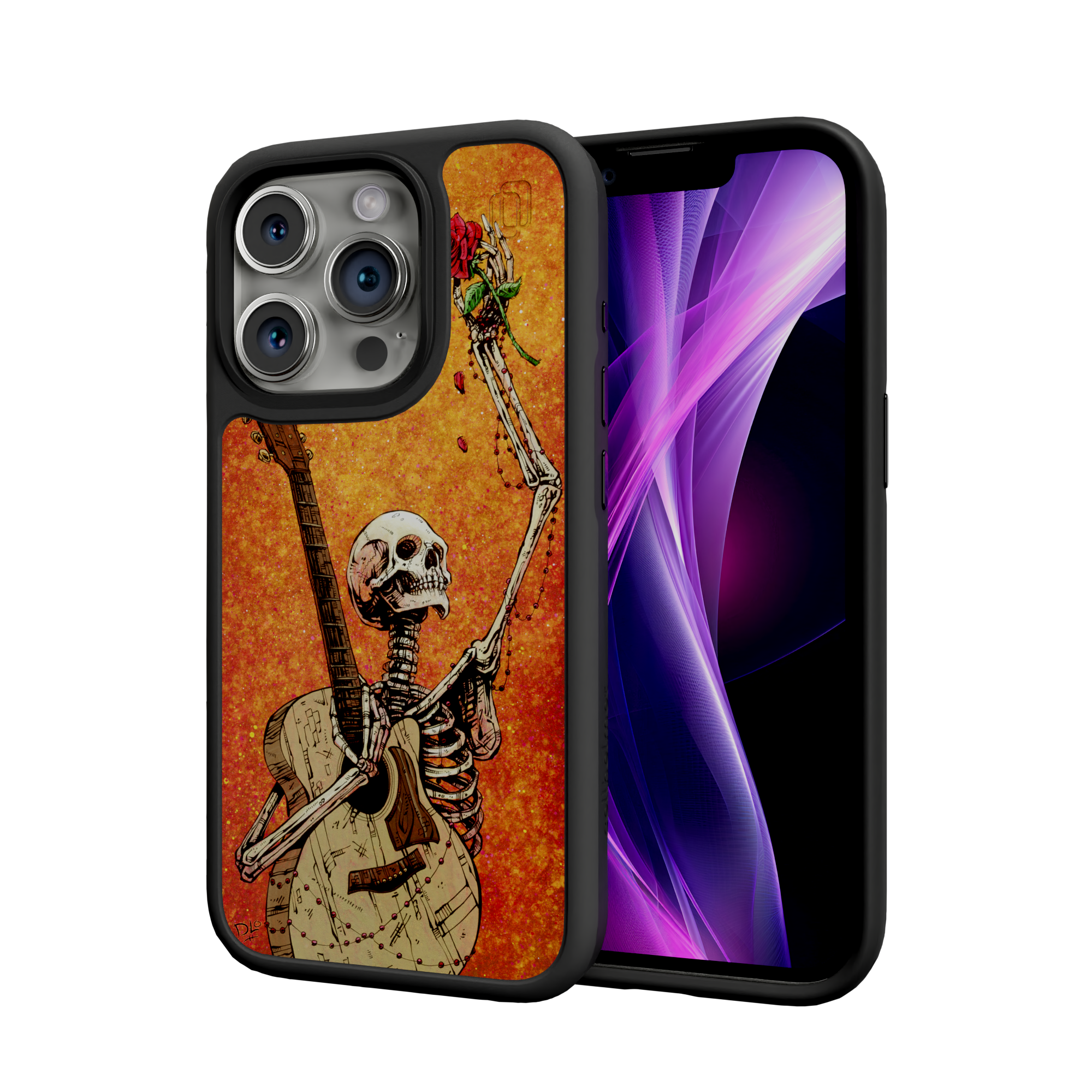 Until the Last Note by David Lozeau | iPhone 15 Series | Shock-Absorbent MagSafe® Case iPhone 15 Pro / Onyx Black