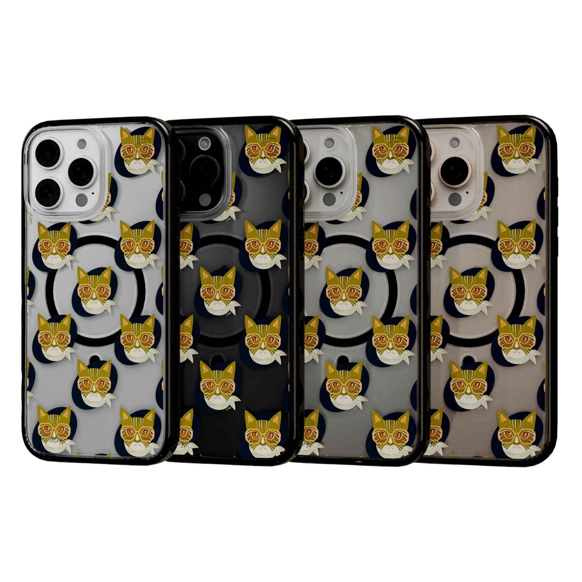 Cattitude by CatCoq | iPhone 16 Series |  MagSafe® Case iPhone 16 Pro Max / Onyx Black