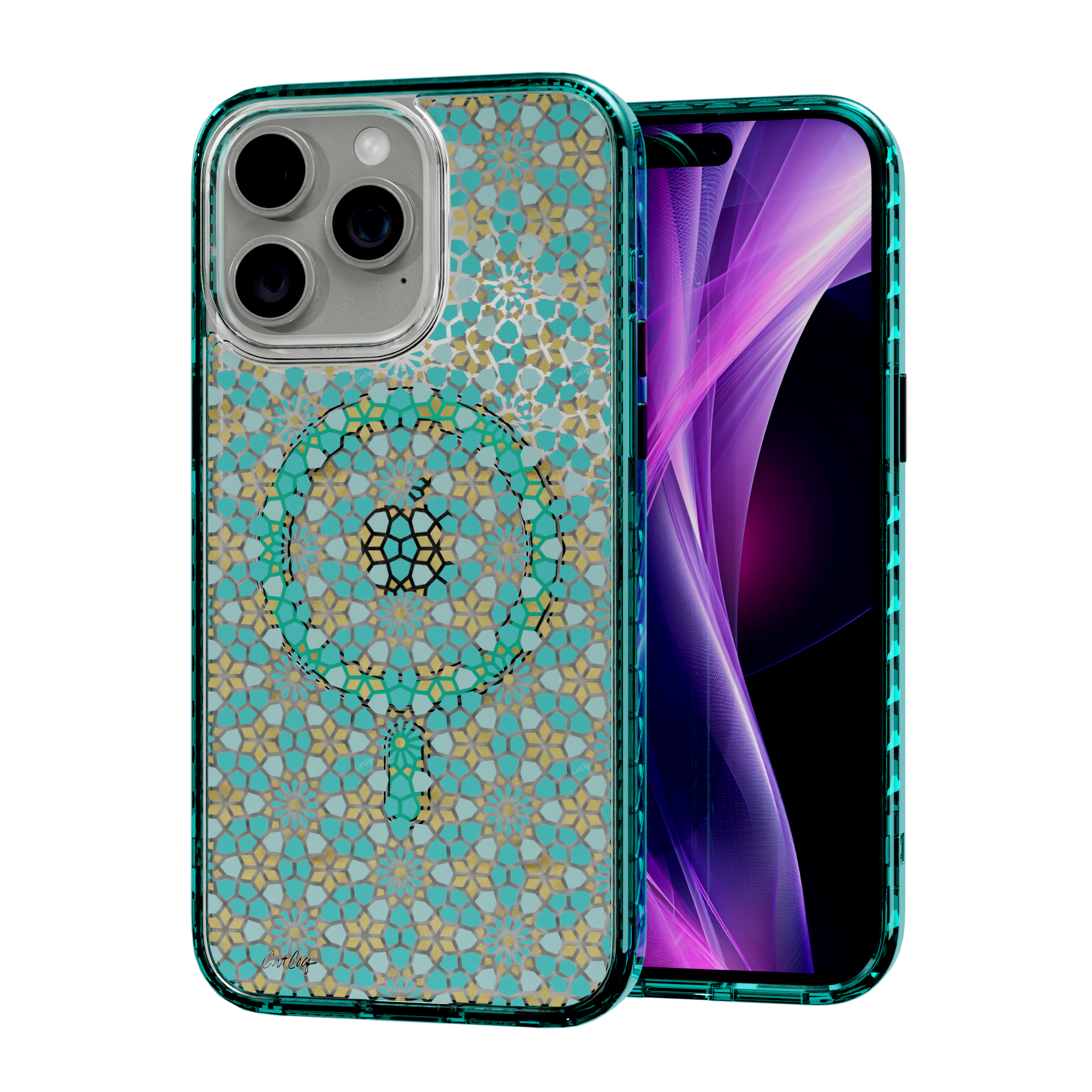 Persian Mint by CatCoq | iPhone 14 Series |  MagSafe® Case iPhone 14 Pro Max / Seafoam Green