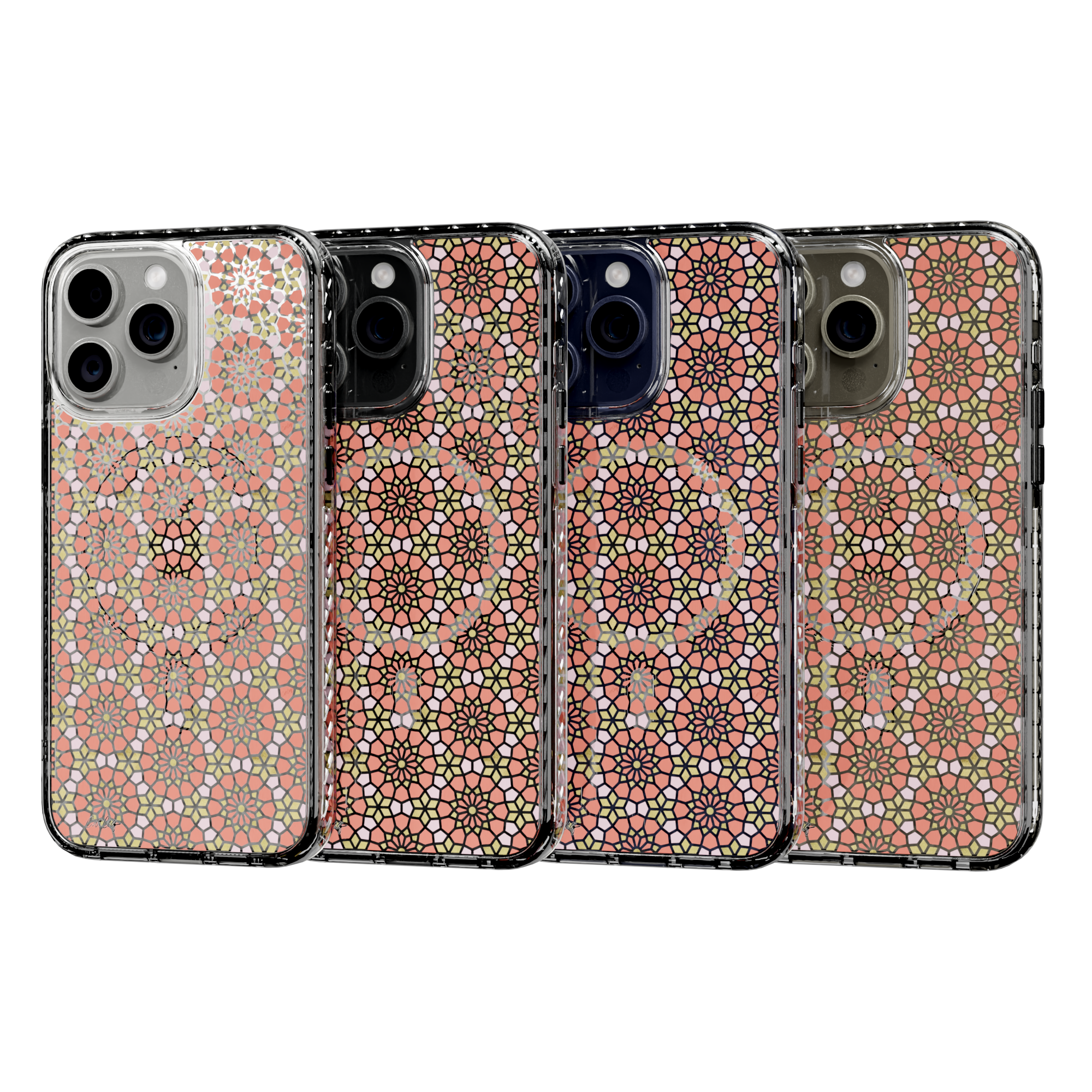 Persian Coral by CatCoq | iPhone 15 Series |  MagSafe® Case iPhone 15 Pro Max / Crystal Clear