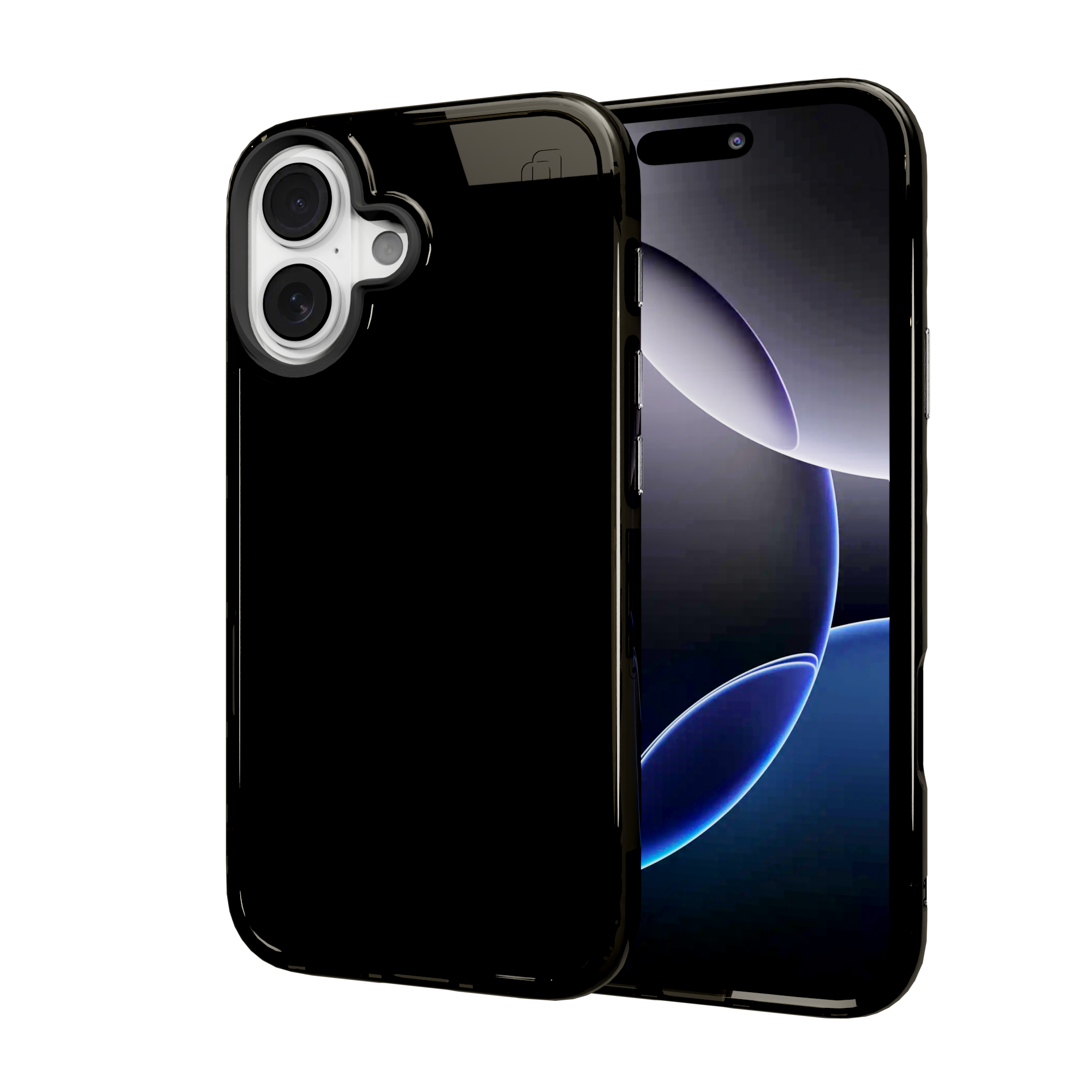 Slim TPU Case for Apple iPhone 16 | Onyx Black | Altitude Series