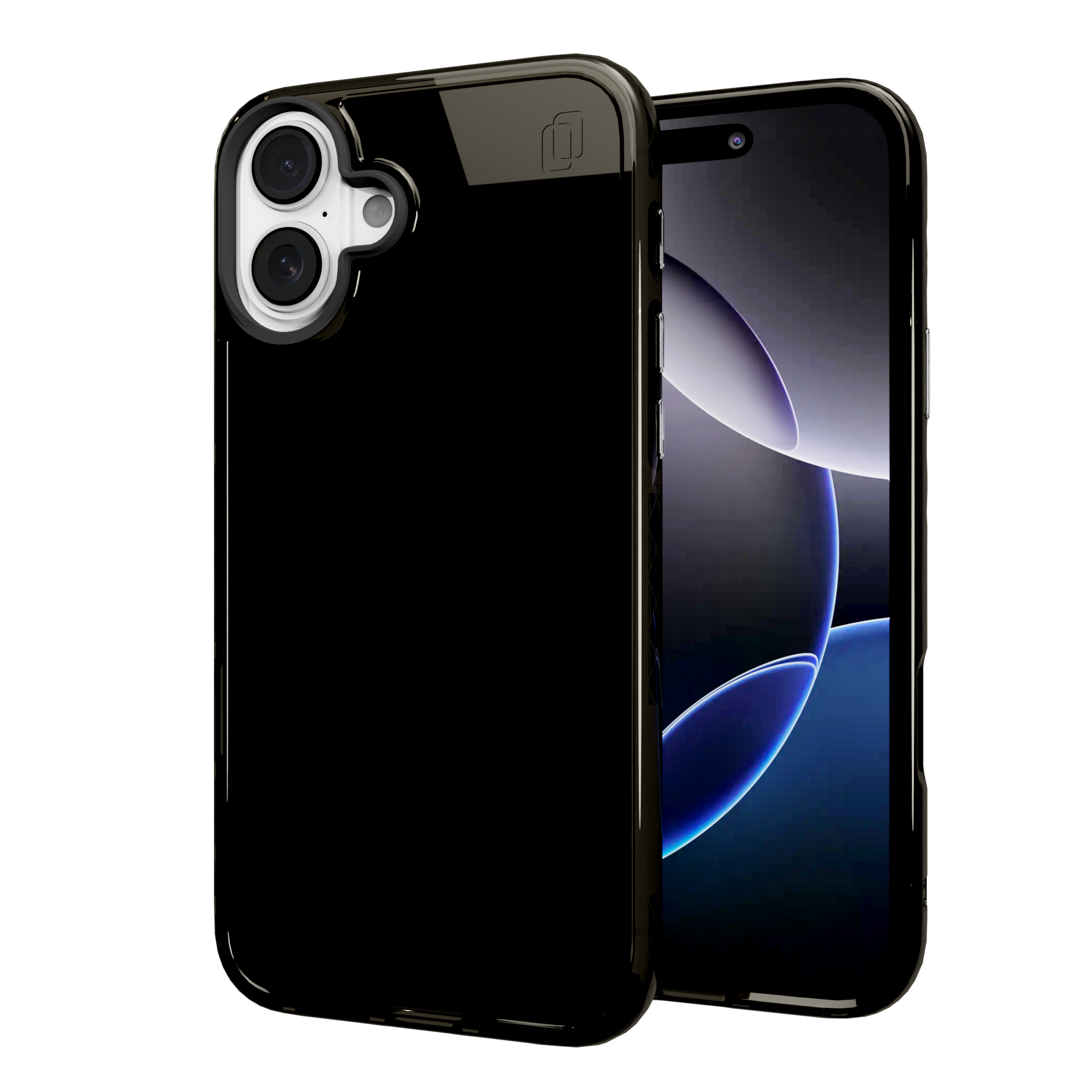 Slim TPU Case for Apple iPhone 16 Plus | Onyx Black | Altitude Series