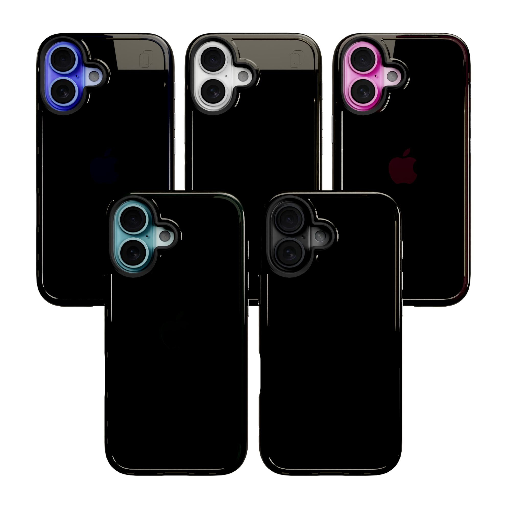 Slim TPU Case for Apple iPhone 16 | Onyx Black | Altitude Series