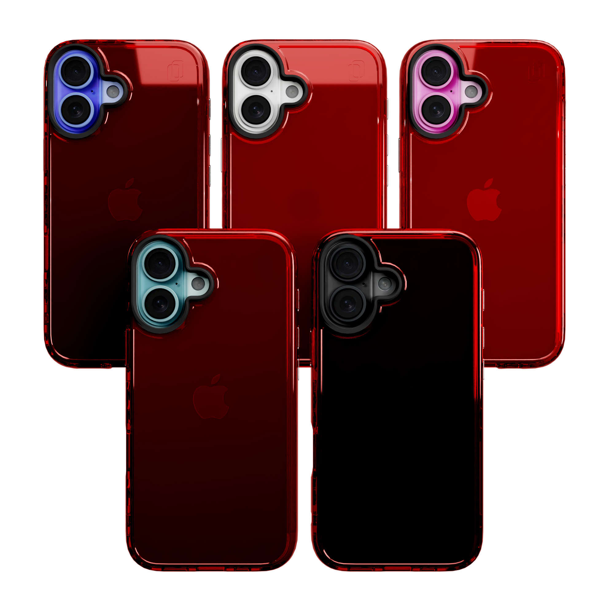 Slim TPU Case for Apple iPhone 16 Plus | Lava Red | Altitude Series