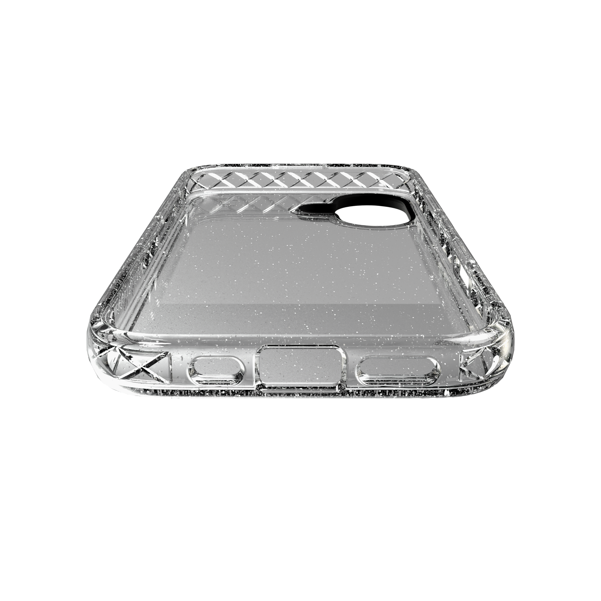 Slim TPU Case for Apple iPhone 16 | Crystal Clear Sparkle | Altitude Series Crystal Clear Sparkle