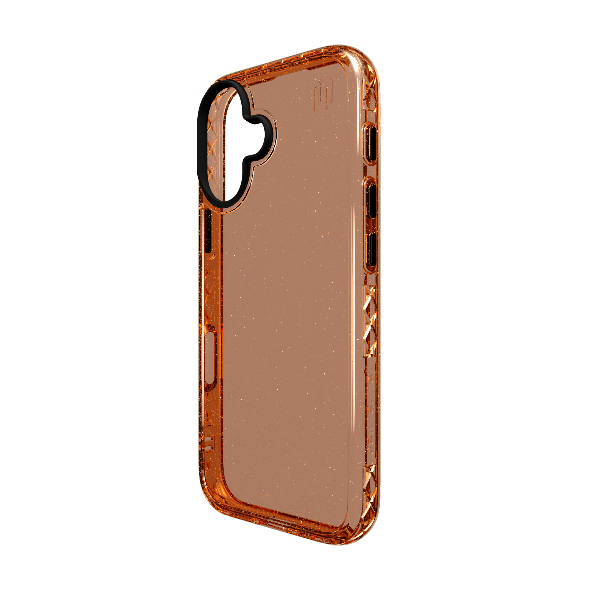 Slim TPU Case for Apple iPhone 16 | Peach Fuzz Sparkle | Altitude Series Peach Fuzz Sparkle