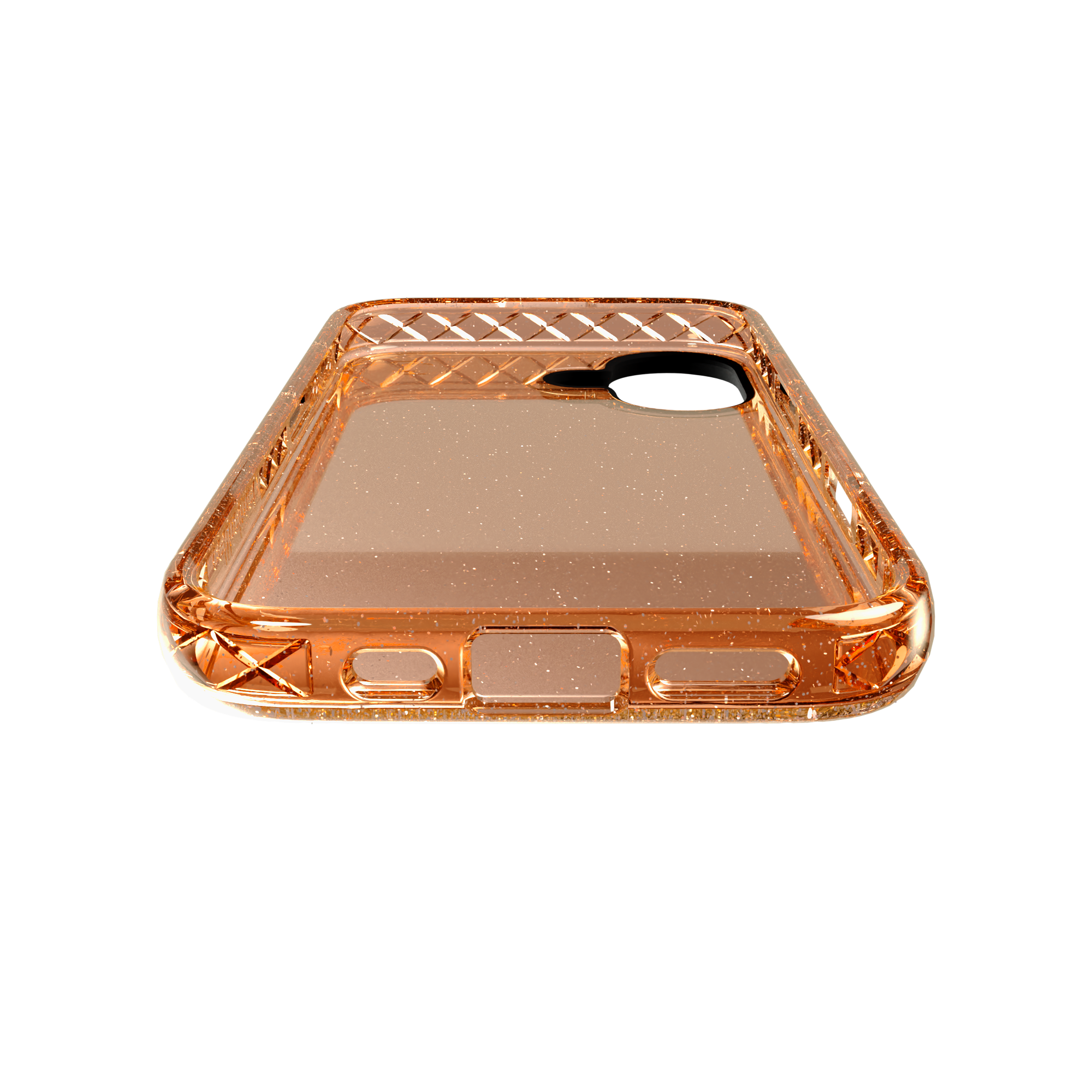 Slim TPU Case for Apple iPhone 16 | Peach Fuzz Sparkle | Altitude Series Peach Fuzz Sparkle