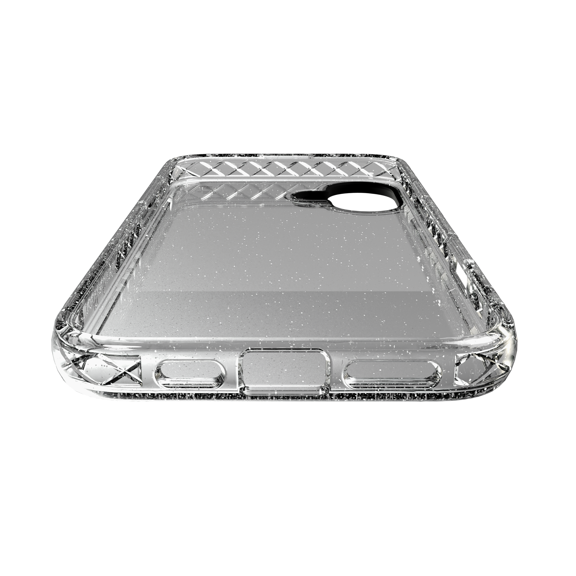 Slim TPU Case for Apple iPhone 16 Plus | Crystal Clear Sparkle | Altitude Series Crystal Clear Sparkle