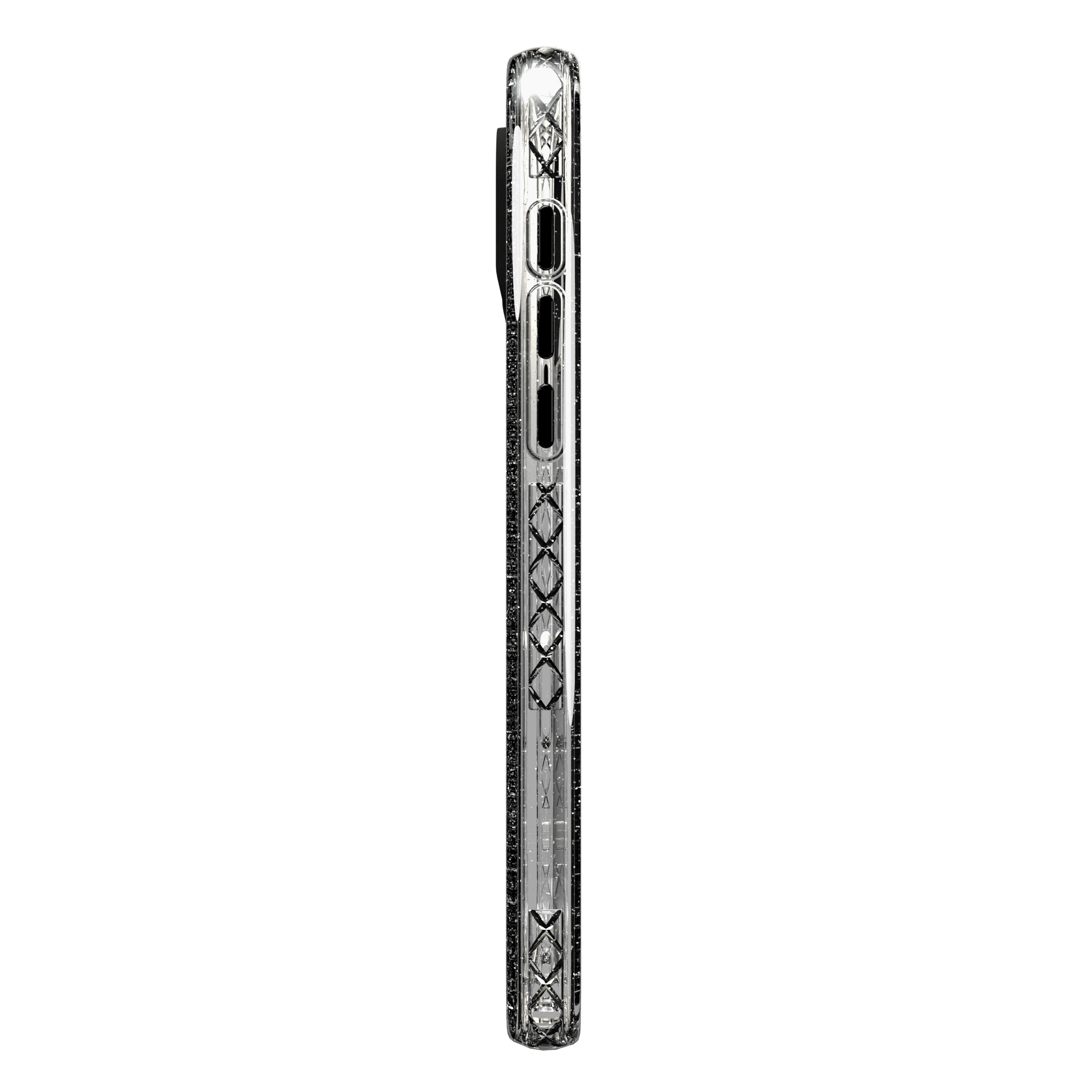 Slim TPU Case for Apple iPhone 16 Pro Max | Crystal Clear Sparkle | Altitude Series Crystal Clear Sparkle