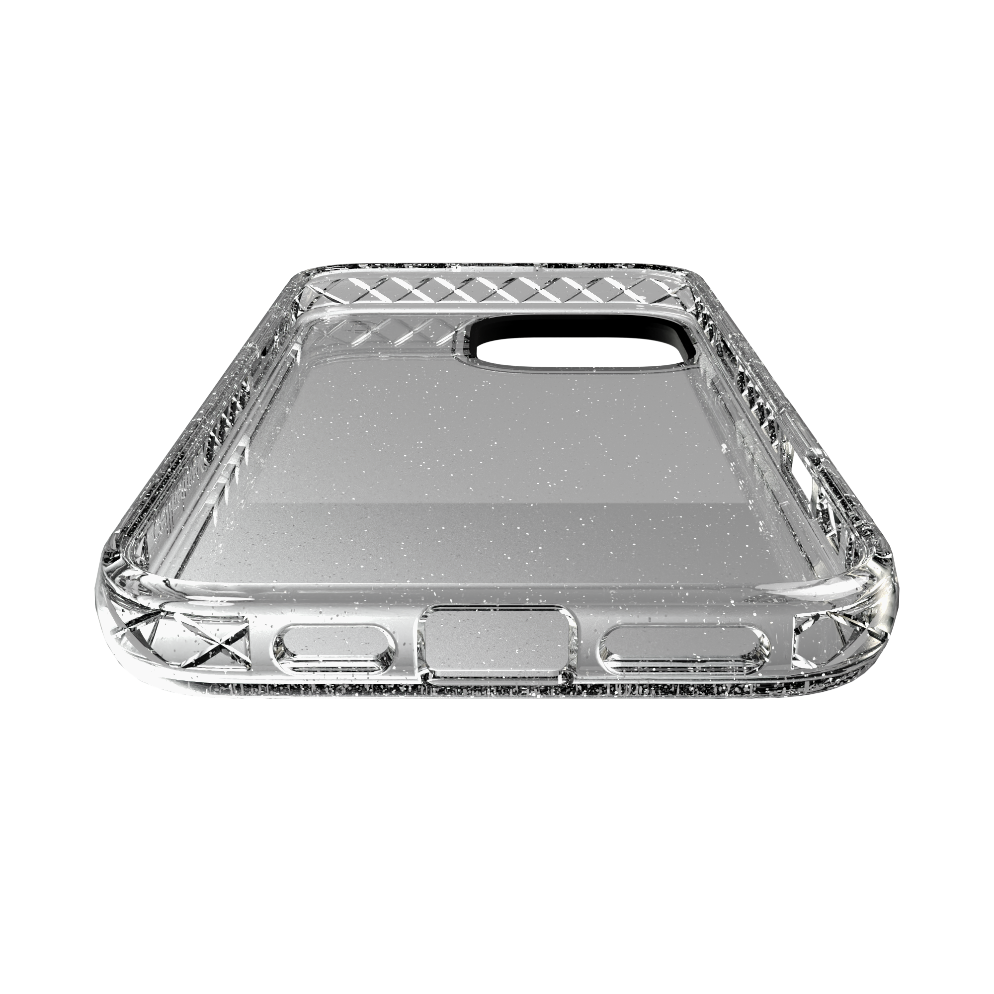 Slim TPU Case for Apple iPhone 16 Pro Max | Crystal Clear Sparkle | Altitude Series Crystal Clear Sparkle