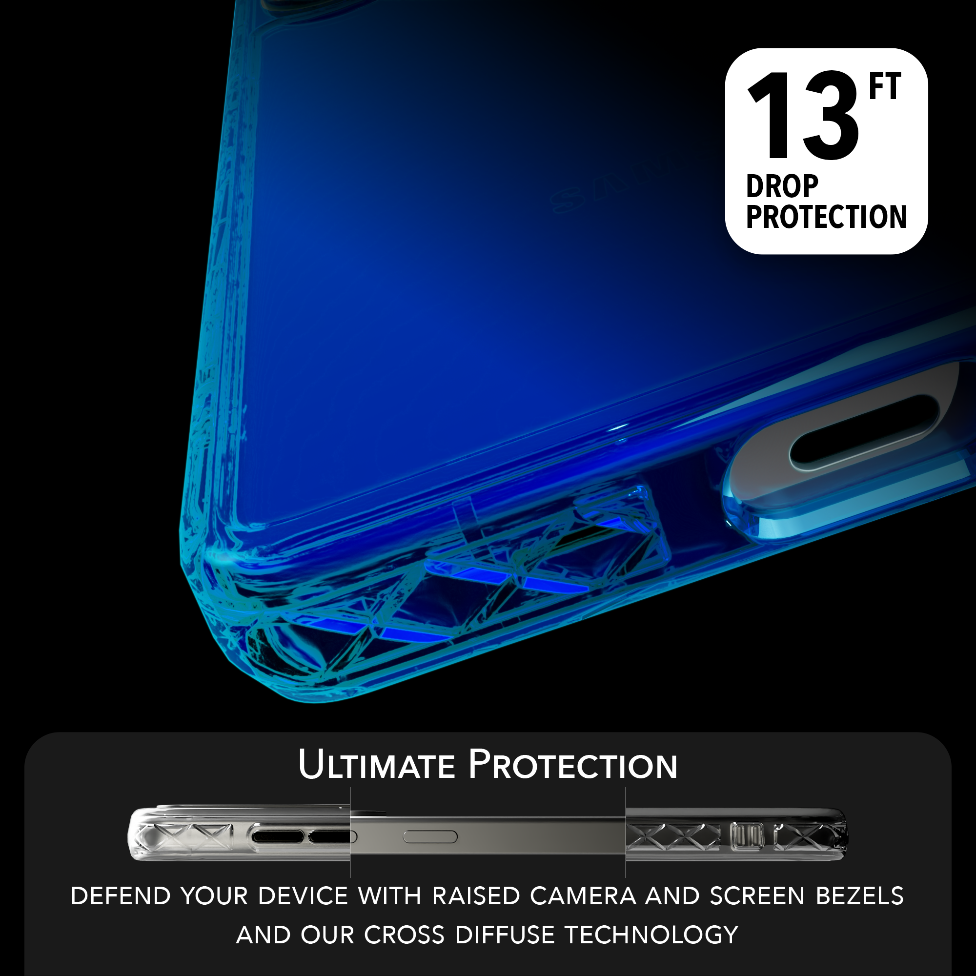 Slim Case for Galaxy S25 | Bermuda Blue | Altitude Series | cellhelmet