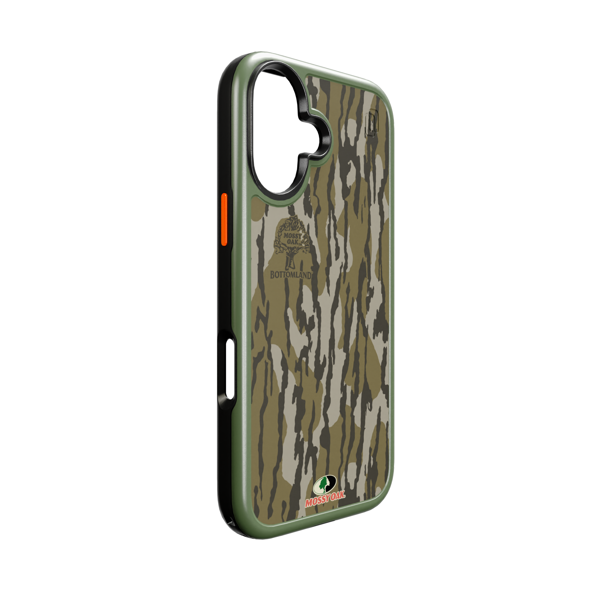 Shock-Absorbent MagSafe® Case for Apple iPhone 16 | Mossy Oak | Bottom Lands | Fortitude Series Bottom Lands