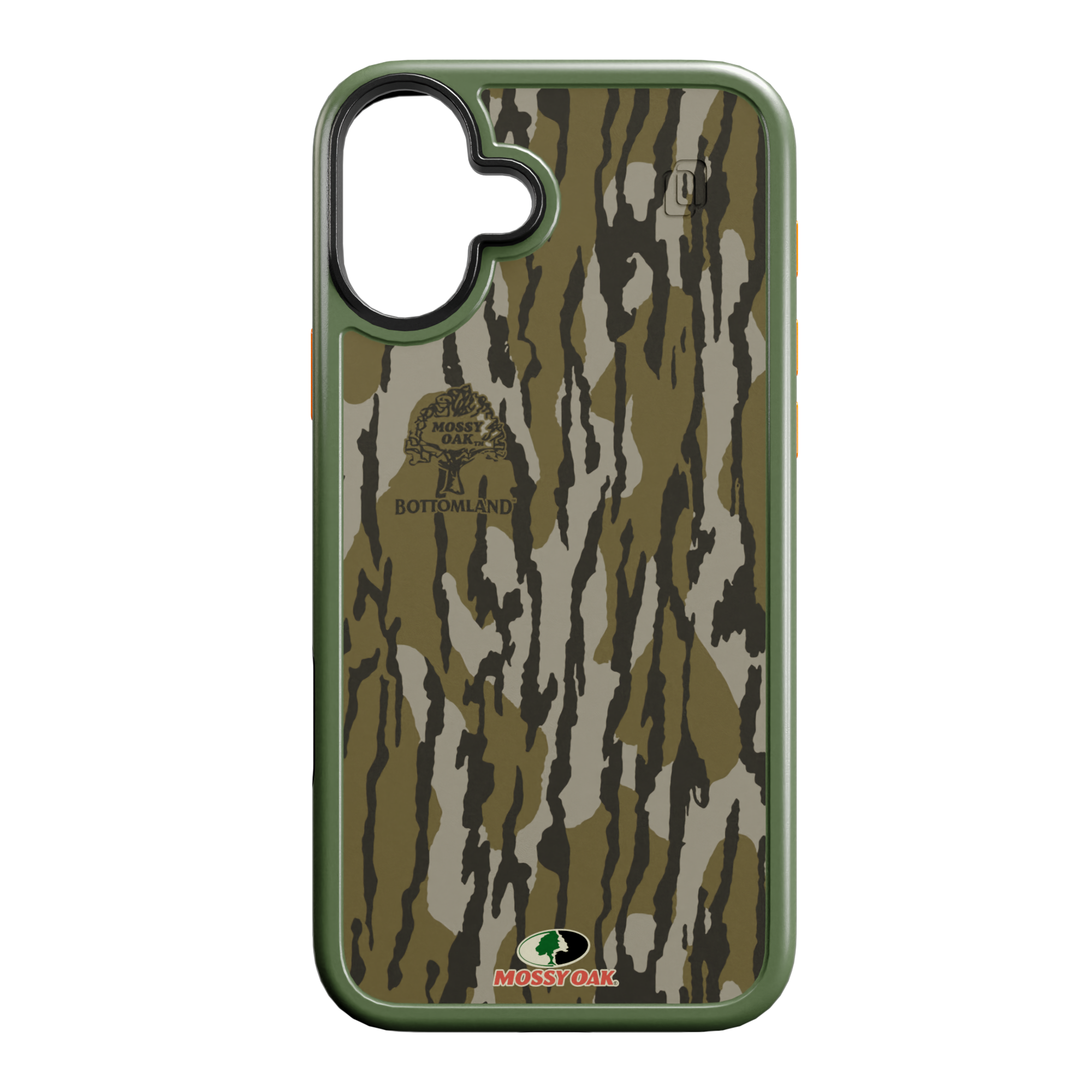 Shock-Absorbent MagSafe® Case for Apple iPhone 16 Plus | Mossy Oak | Bottom Lands | Fortitude Series Bottom Lands